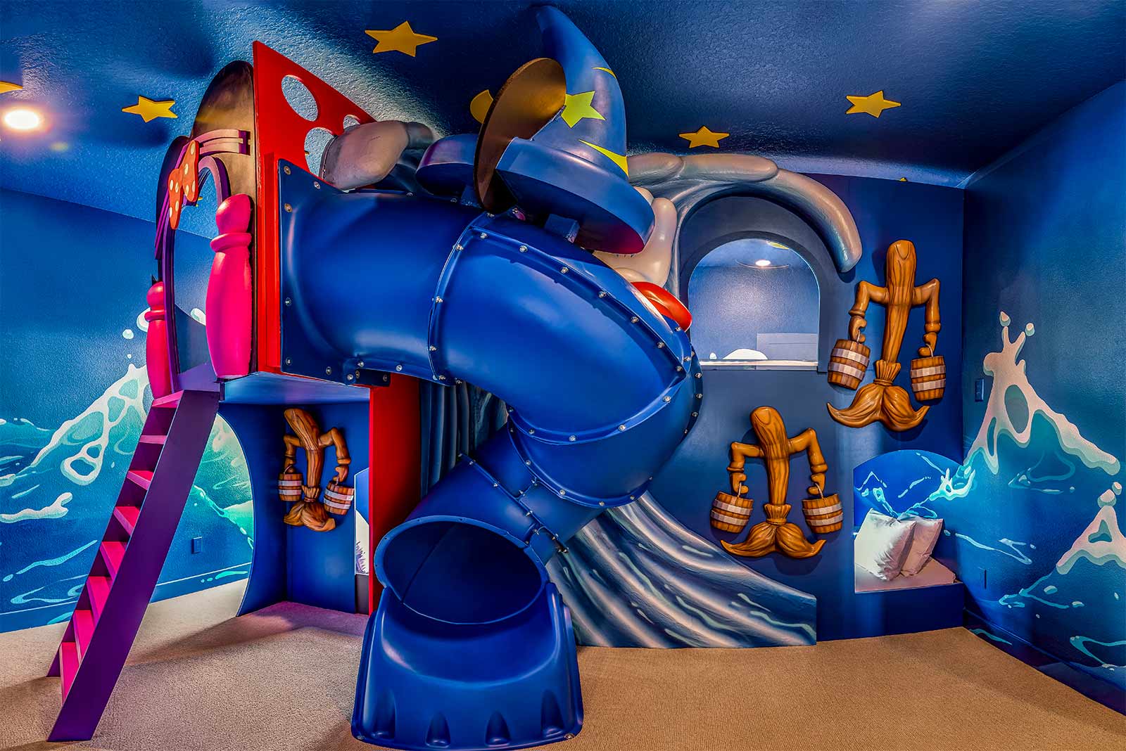 Mini Playhouse Theme Room