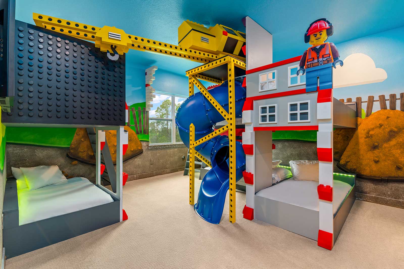 Little Builder Theme Room