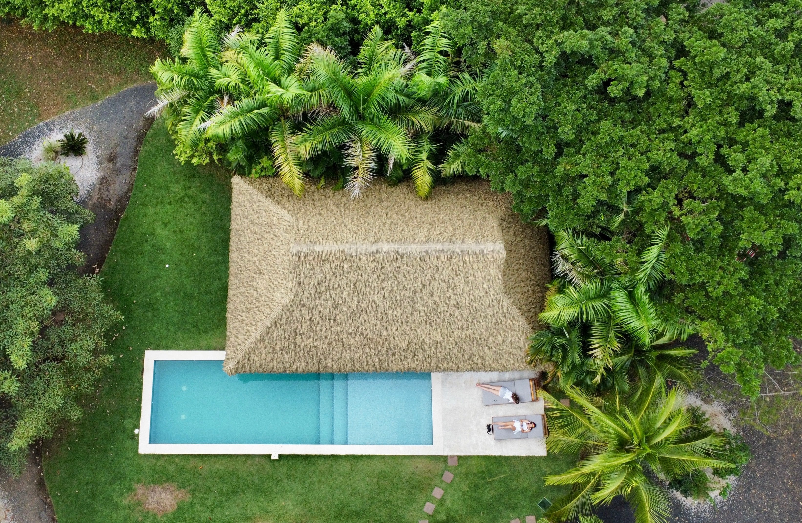 Big pool, nature view! Beach fun nearby.