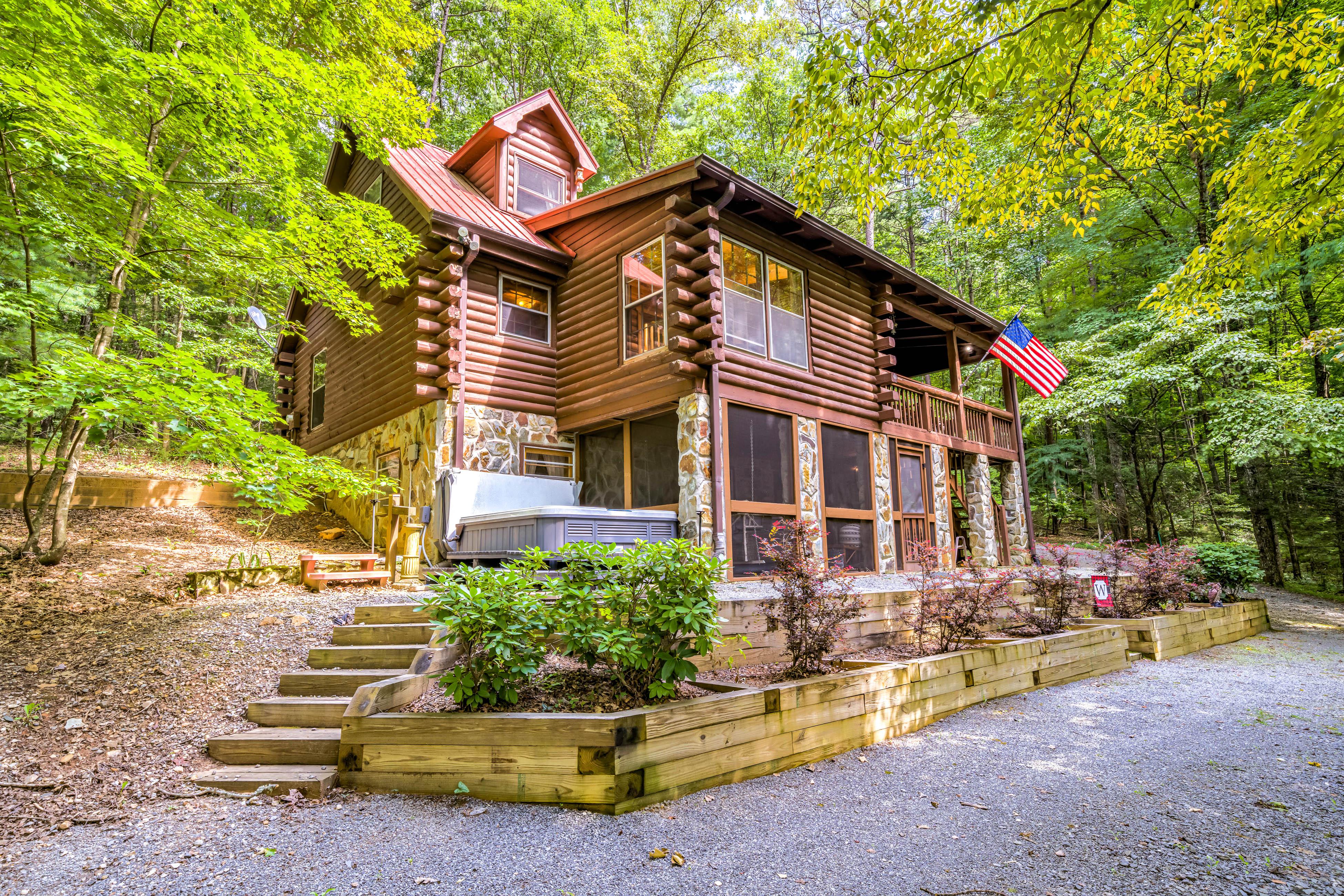 Property Image 1 - Bearfoot Bend Cabin in Blue Ridge