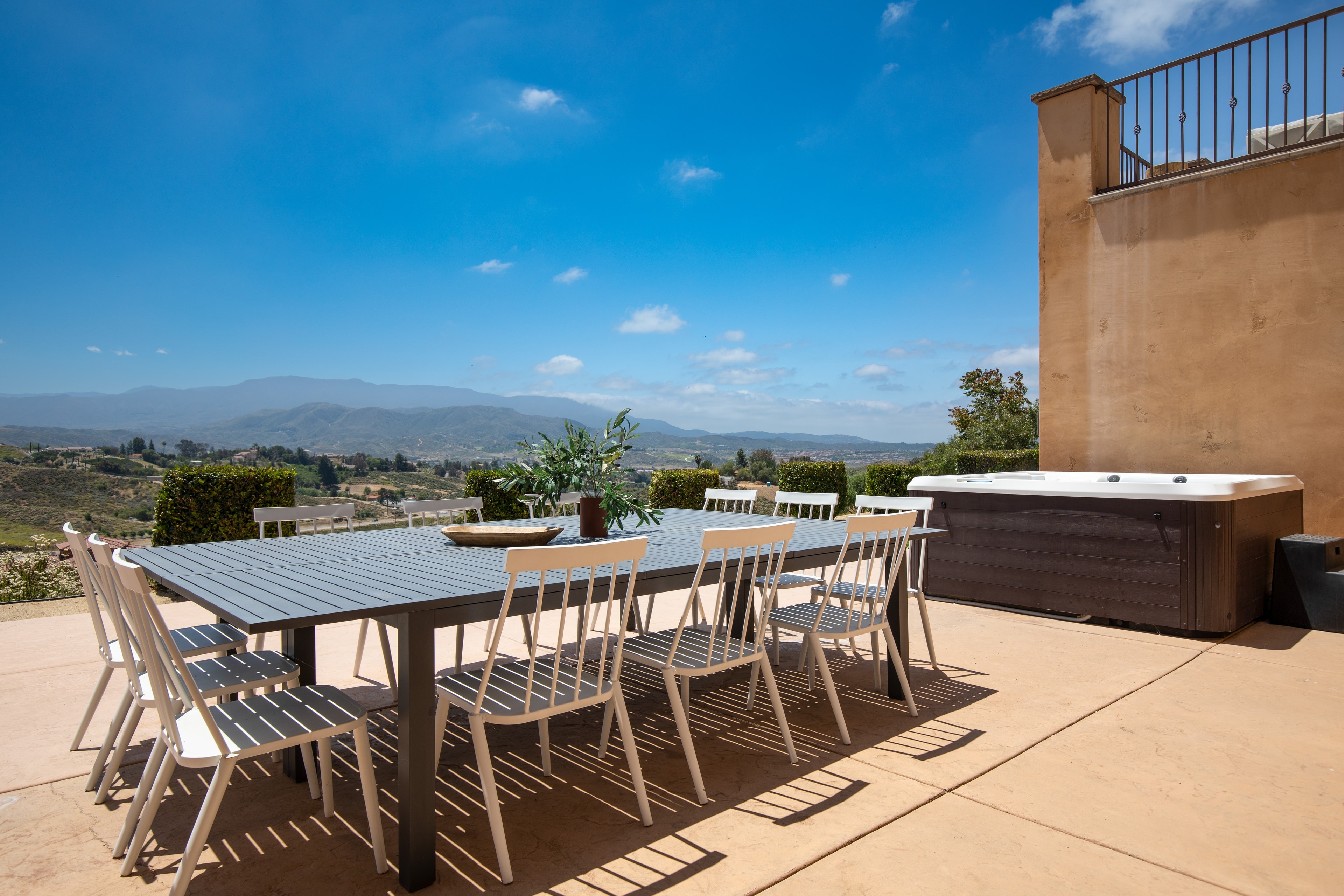 Stunning outdoor spaces with breathtaking views.