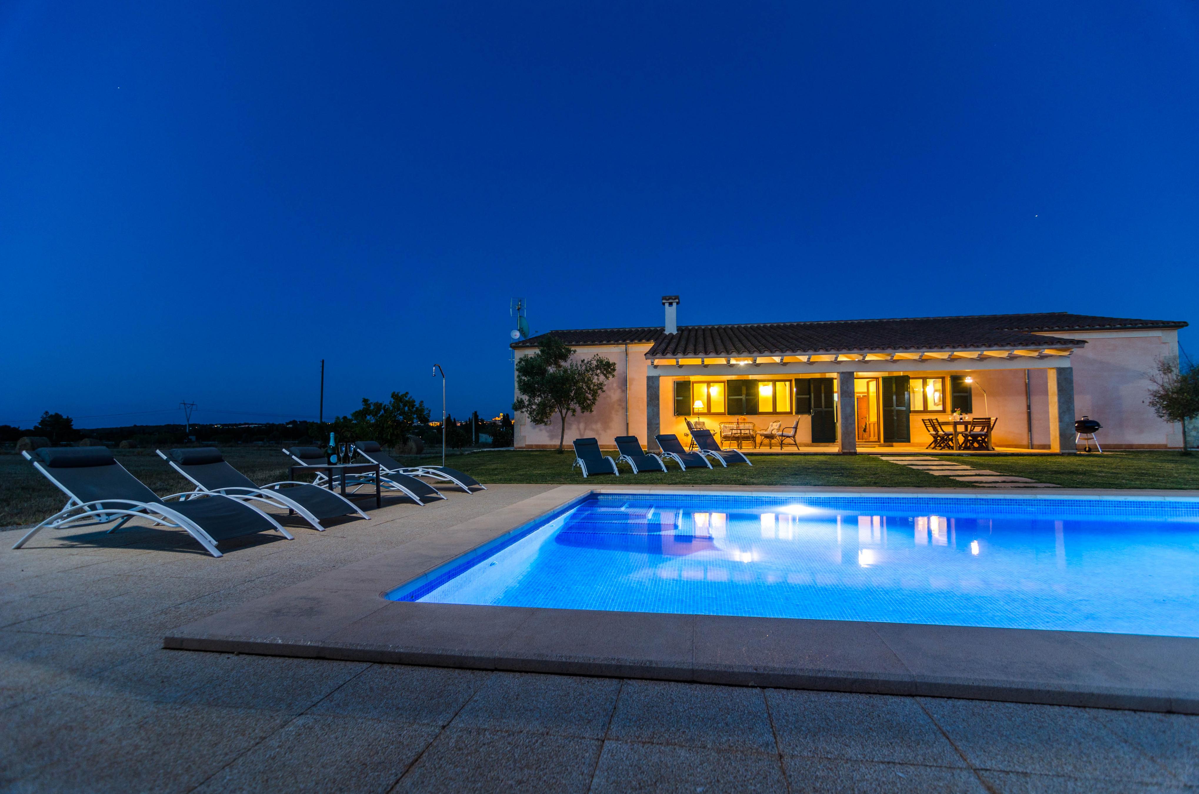 S'ESTACIO - Villa with private pool in Muro. Free WiFi