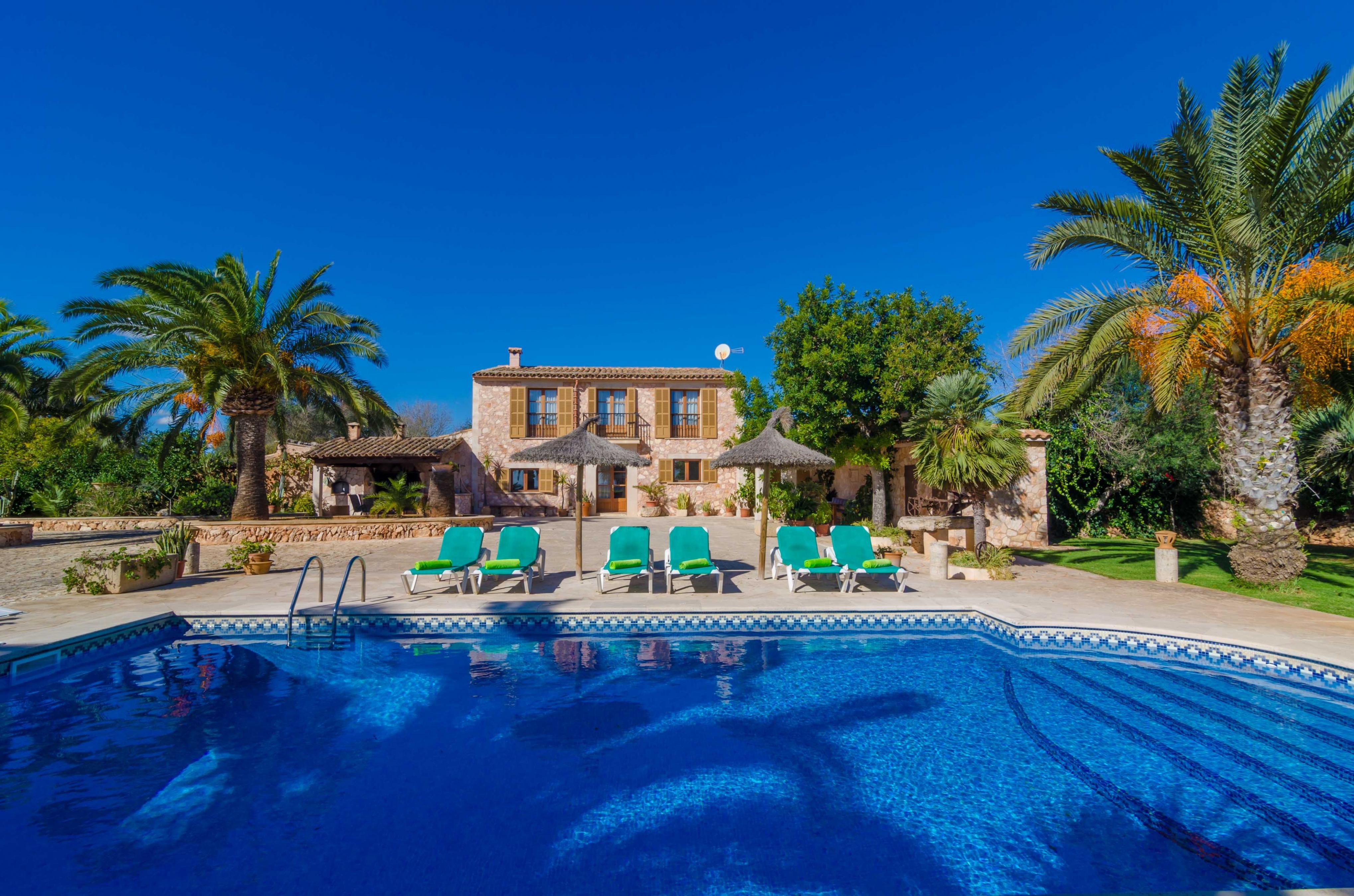 Property Image 2 - ES TURÓ - Great Majorcan finca with private pool, ideal for family holidays. Free WiFi