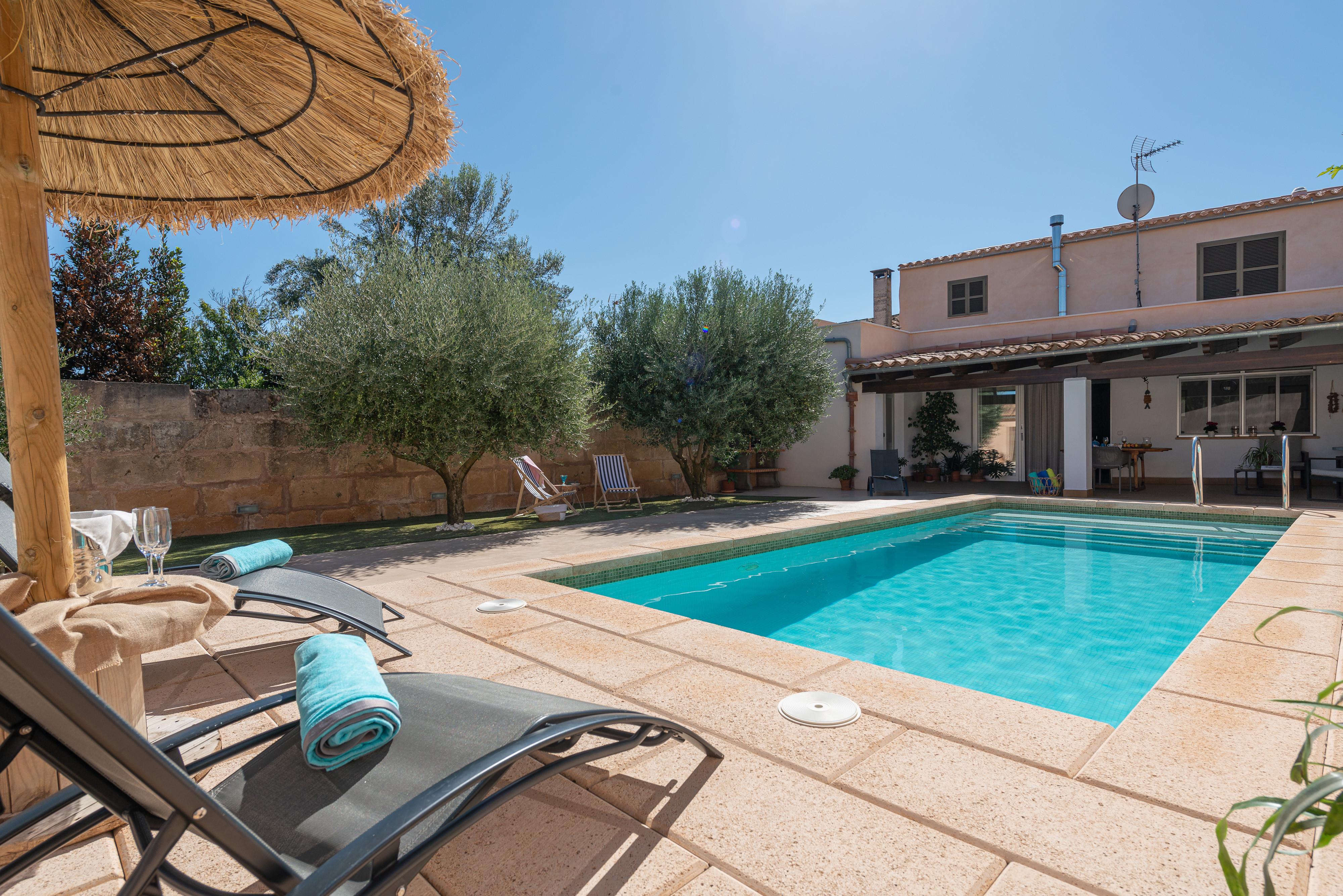 Property Image 2 - CA SES NINES - Cosy townhouse with private pool in inland Majorca. Free WiFi
