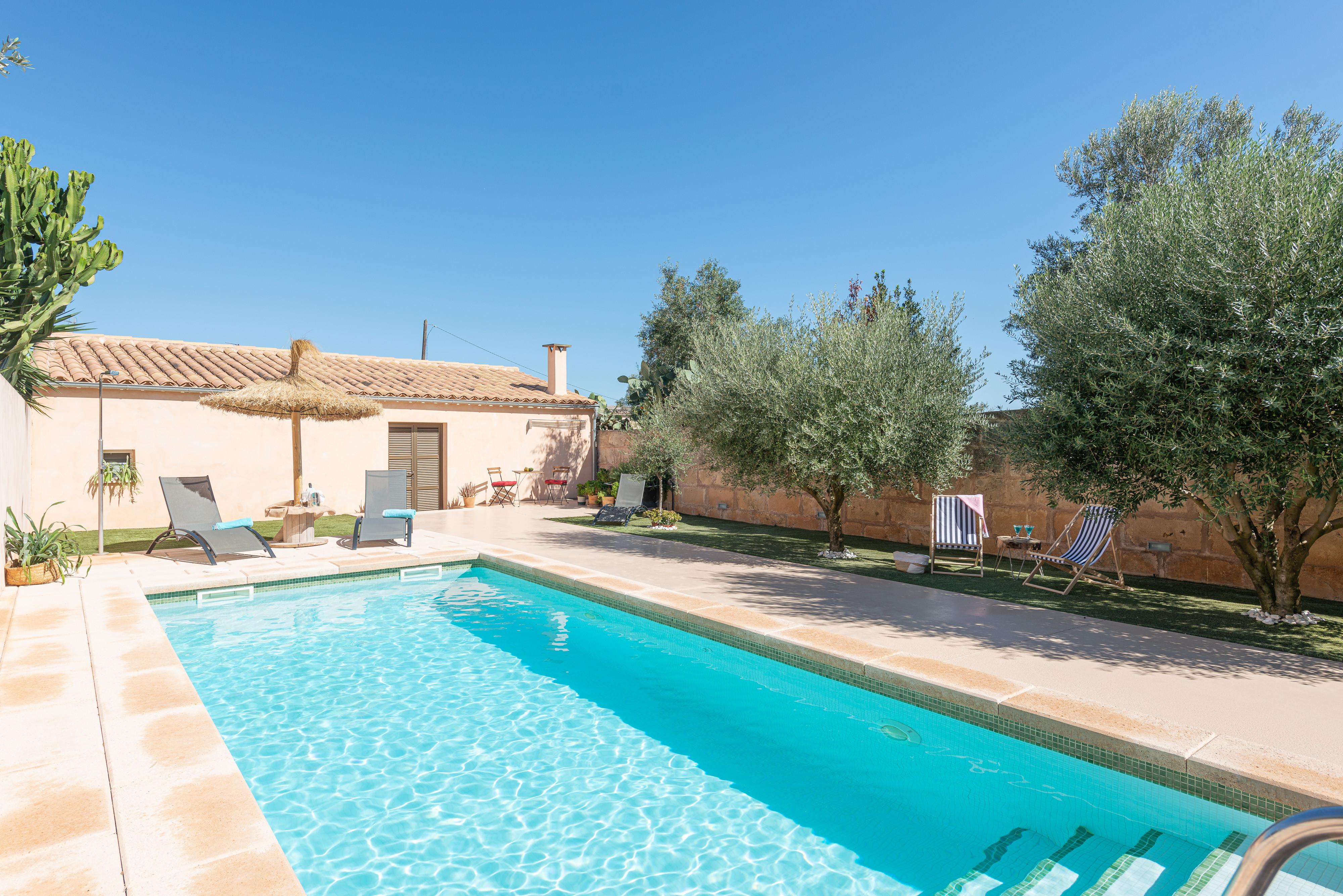 Property Image 1 - CA SES NINES - Cosy townhouse with private pool in inland Majorca. Free WiFi