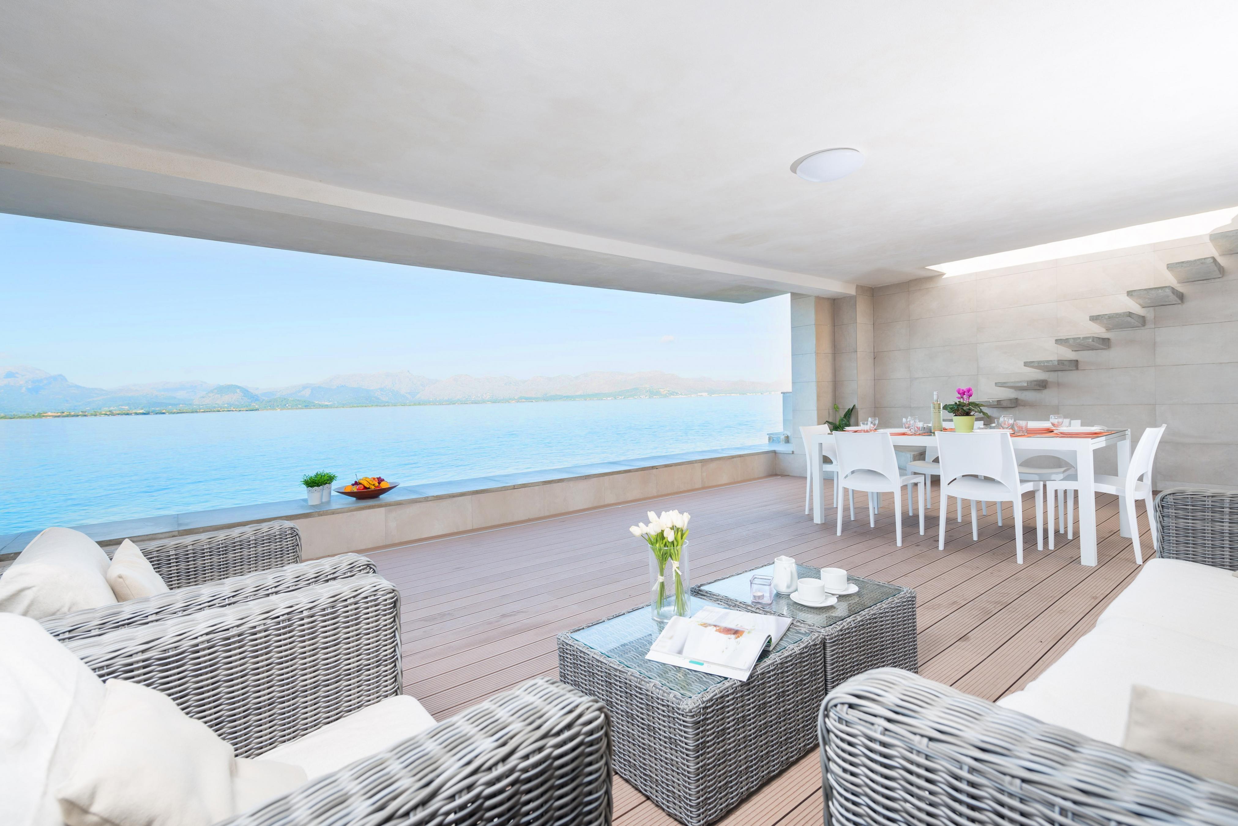 Property Image 1 - AIXA - Chalet with sea views in Es Barcarés - Alcúdia . Free WiFi