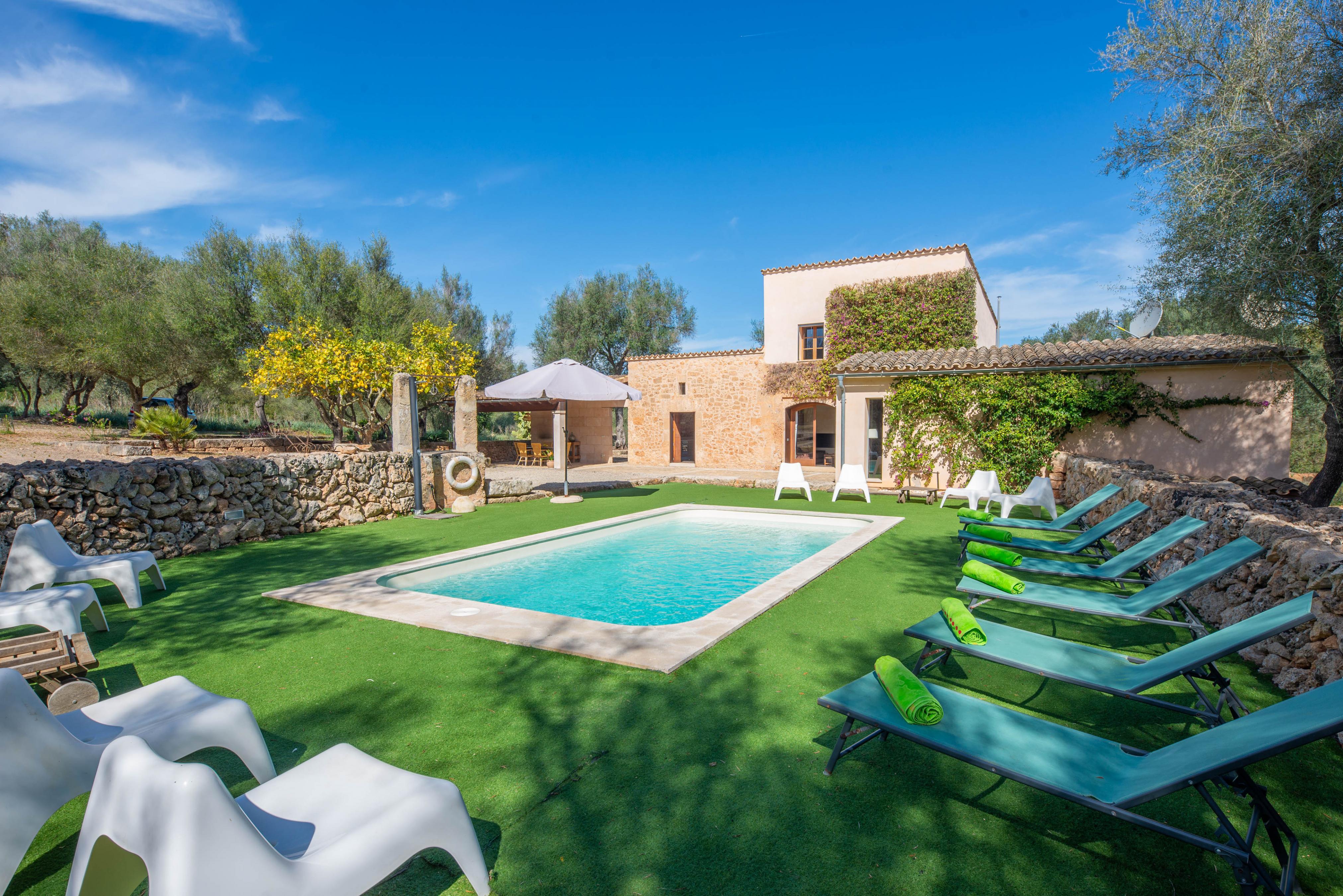 Property Image 1 - CAN PERE RAPINYA - Authentic Majorcan villa with private pool, located amidst nature and greenery Free WiF