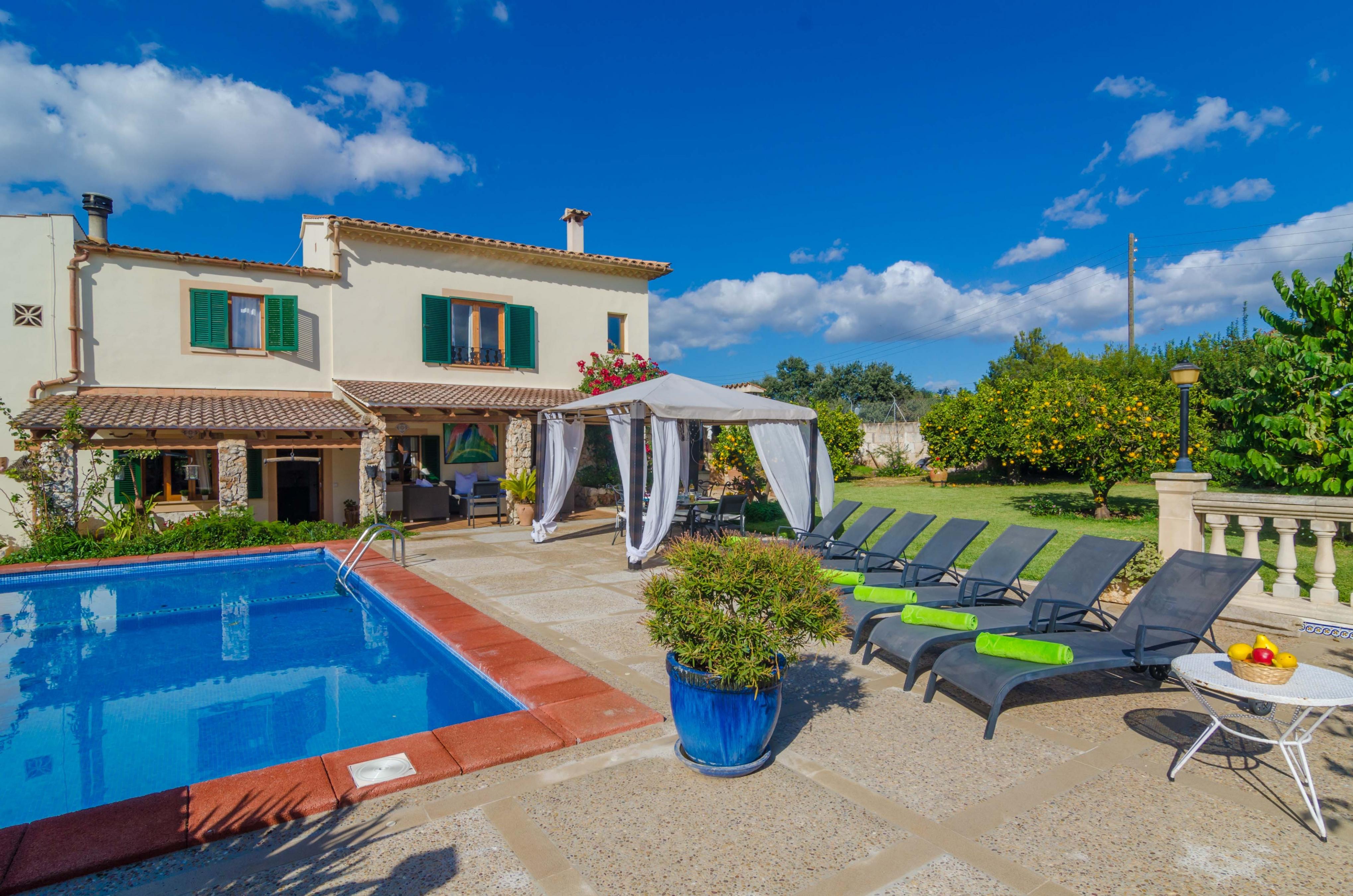 Property Image 2 - CAN RIUS - Villa with private pool in MURO. Free WiFi
