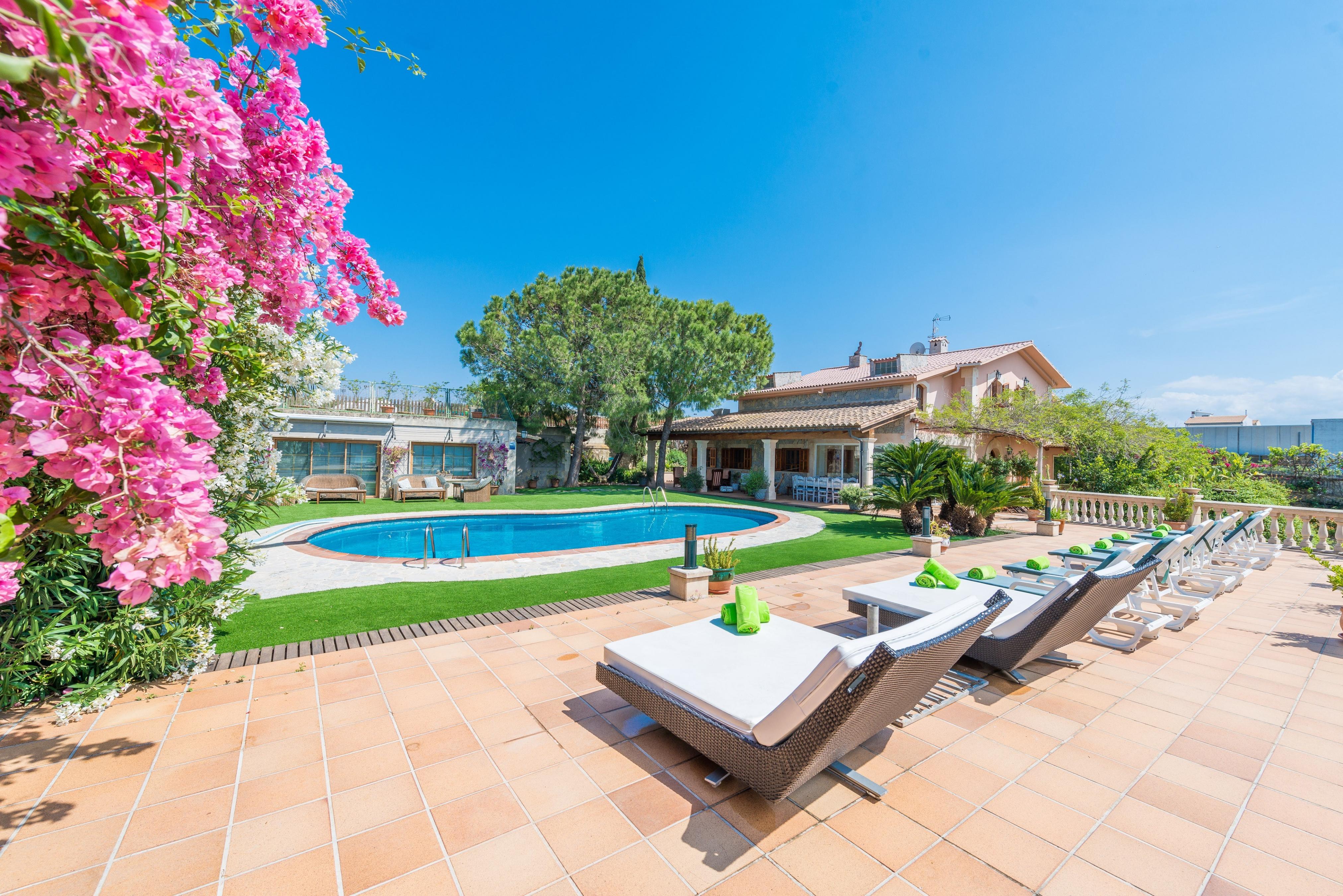 Property Image 2 - VILLA MARJALS 16 - Villa with private pool in Muro. Free WiFi