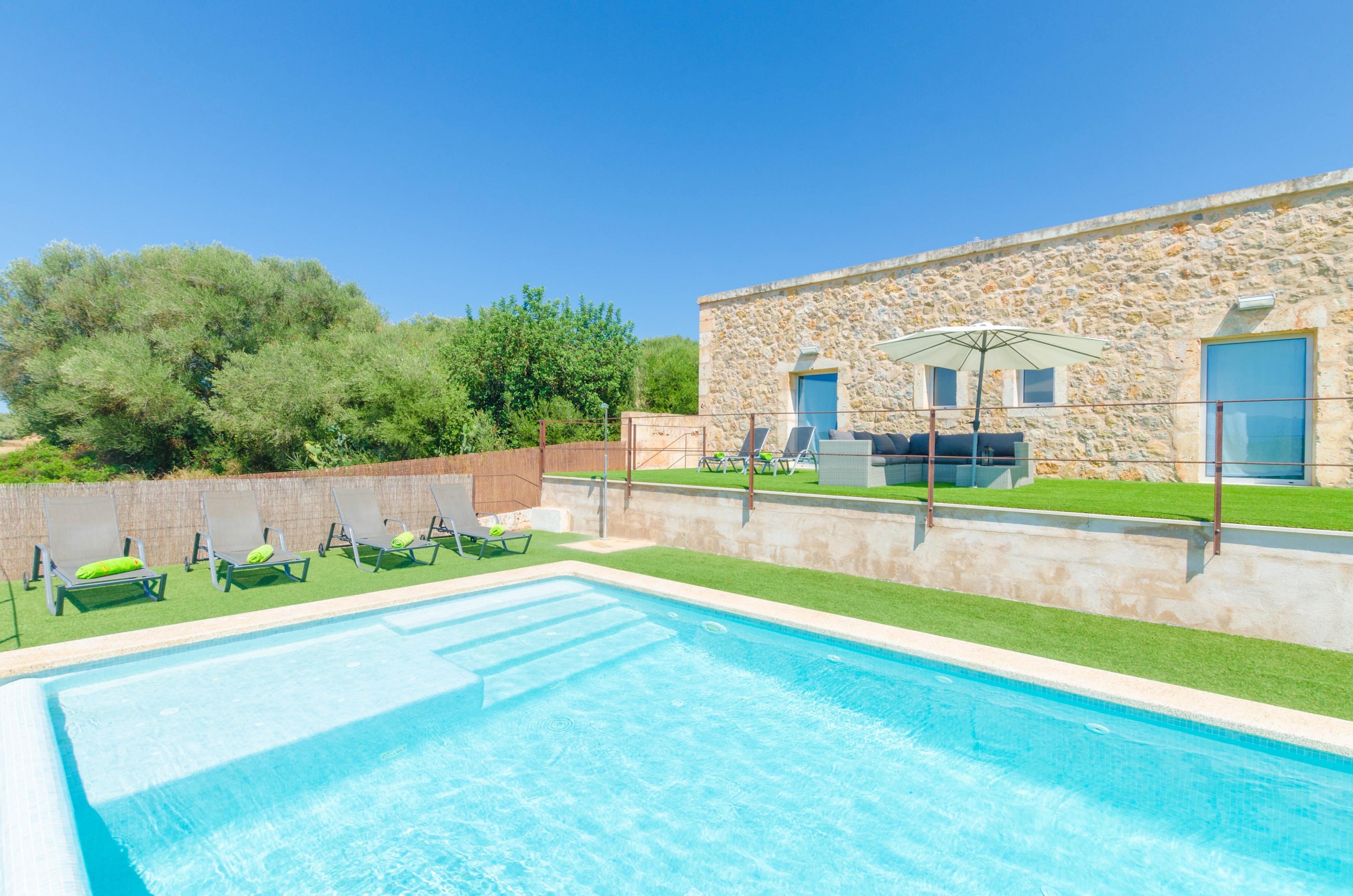 Property Image 2 - ES GASSONS - Villa with private pool in Maria De La Salut. Free WiFi