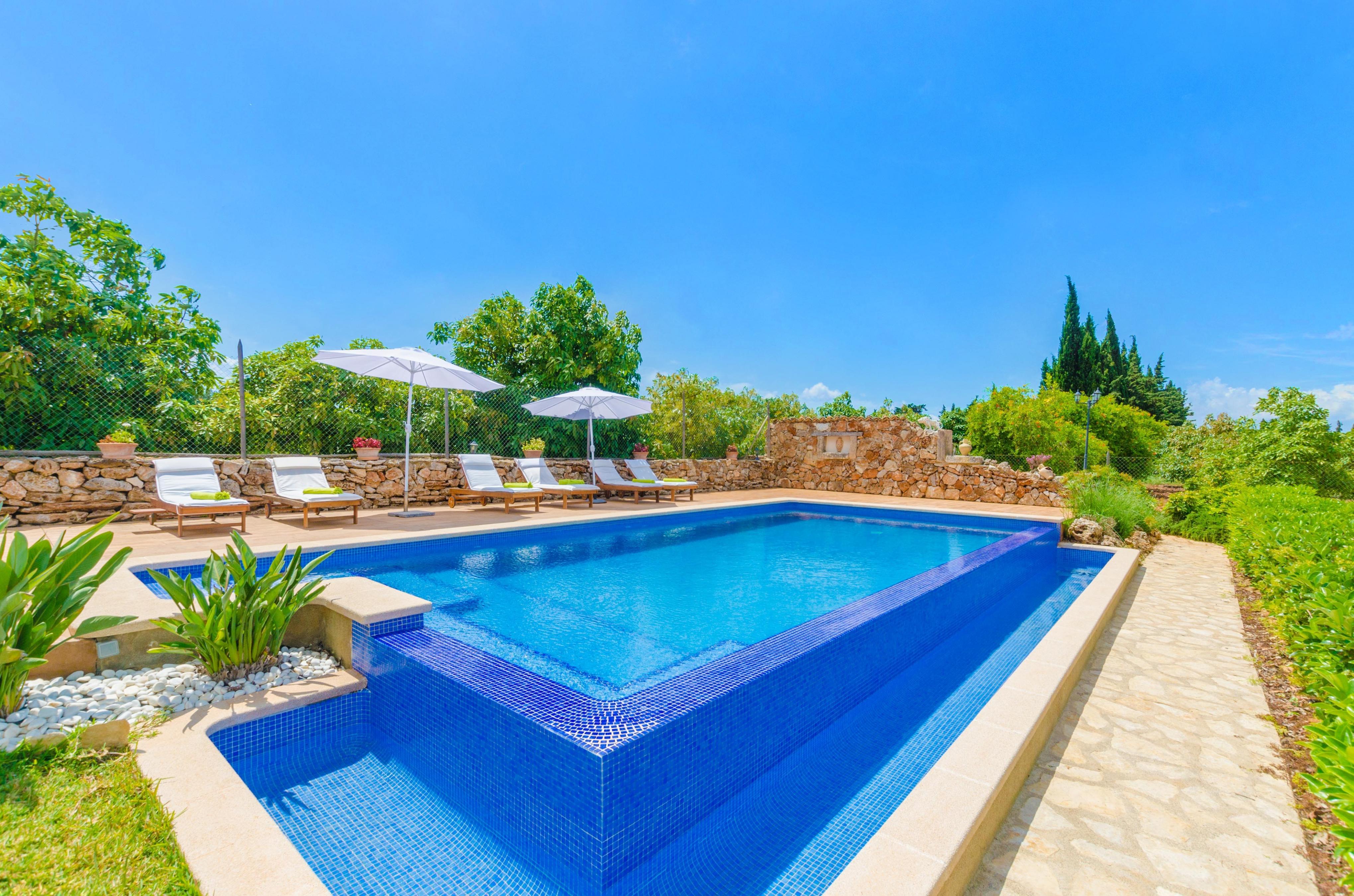 Property Image 2 - ES MOYÀ DES PINS - Villa with private pool in Muro. Free WiFi