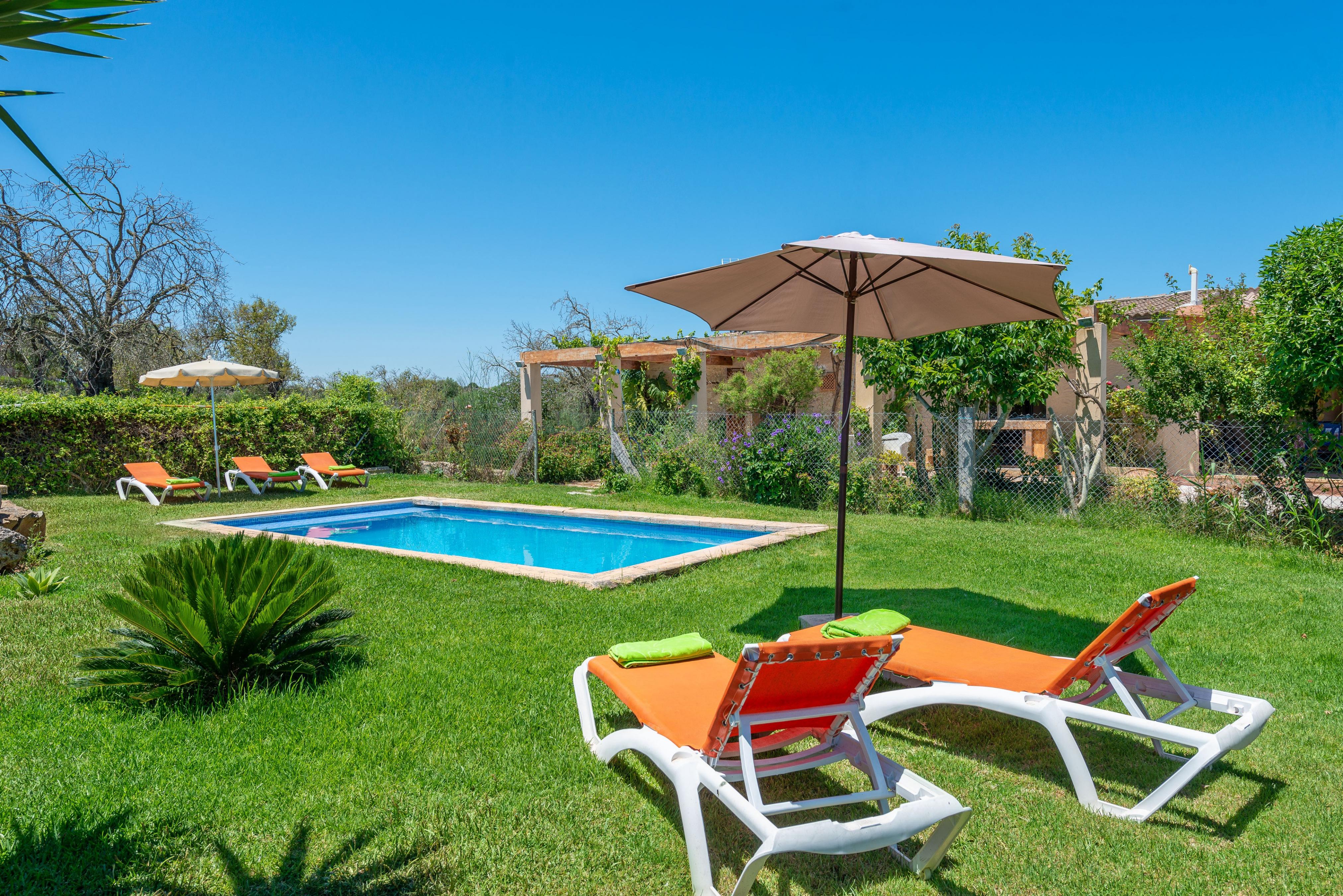 Property Image 2 - EL REBOSTER (CARBONERAS) - Cosy country house with private pool and beautiful garden. Free WiFi