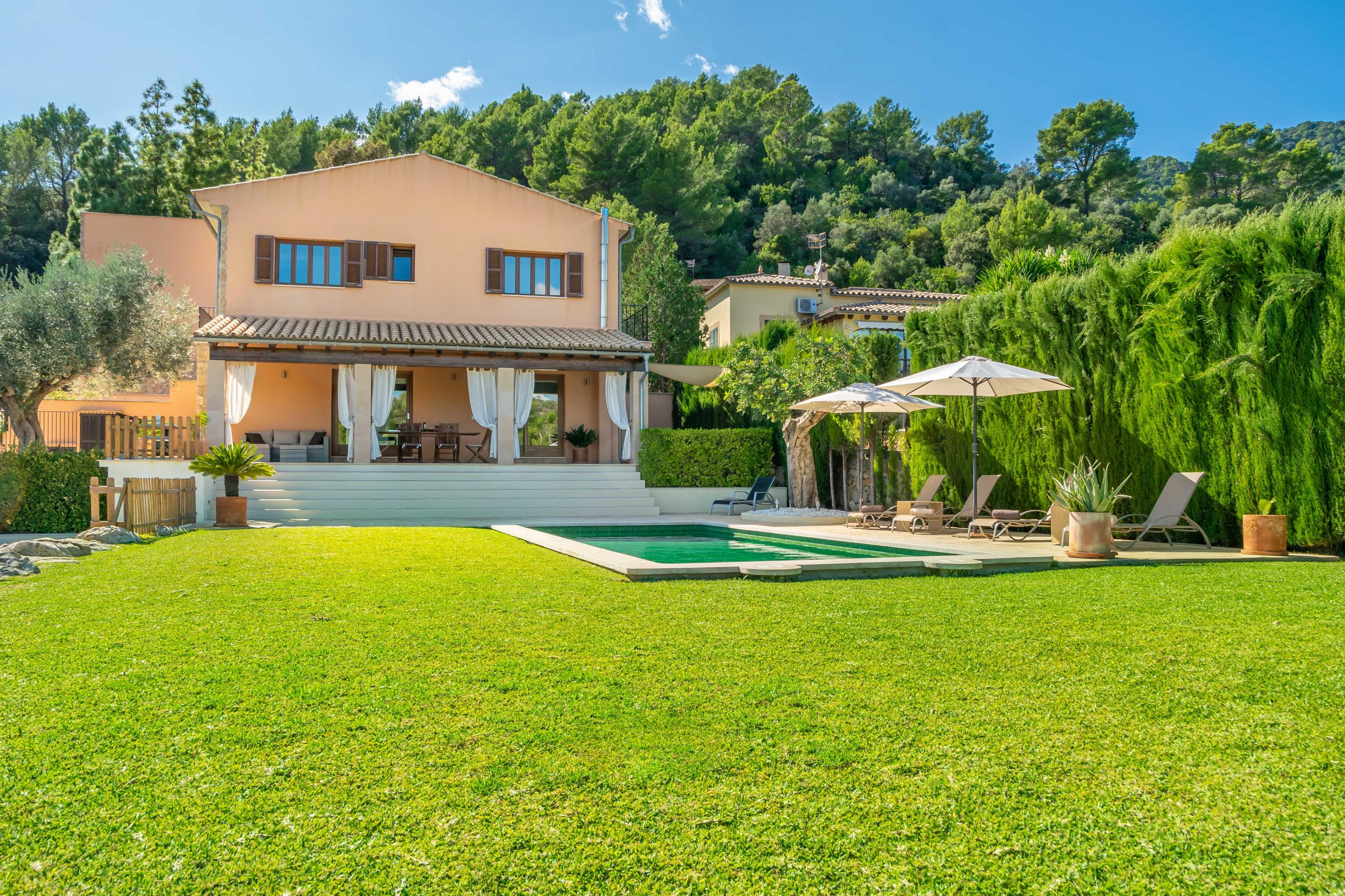 Property Image 2 - SA TANCA DE SA NINA - Beautiful villa with private pool next to the mountains. Free WIFI.