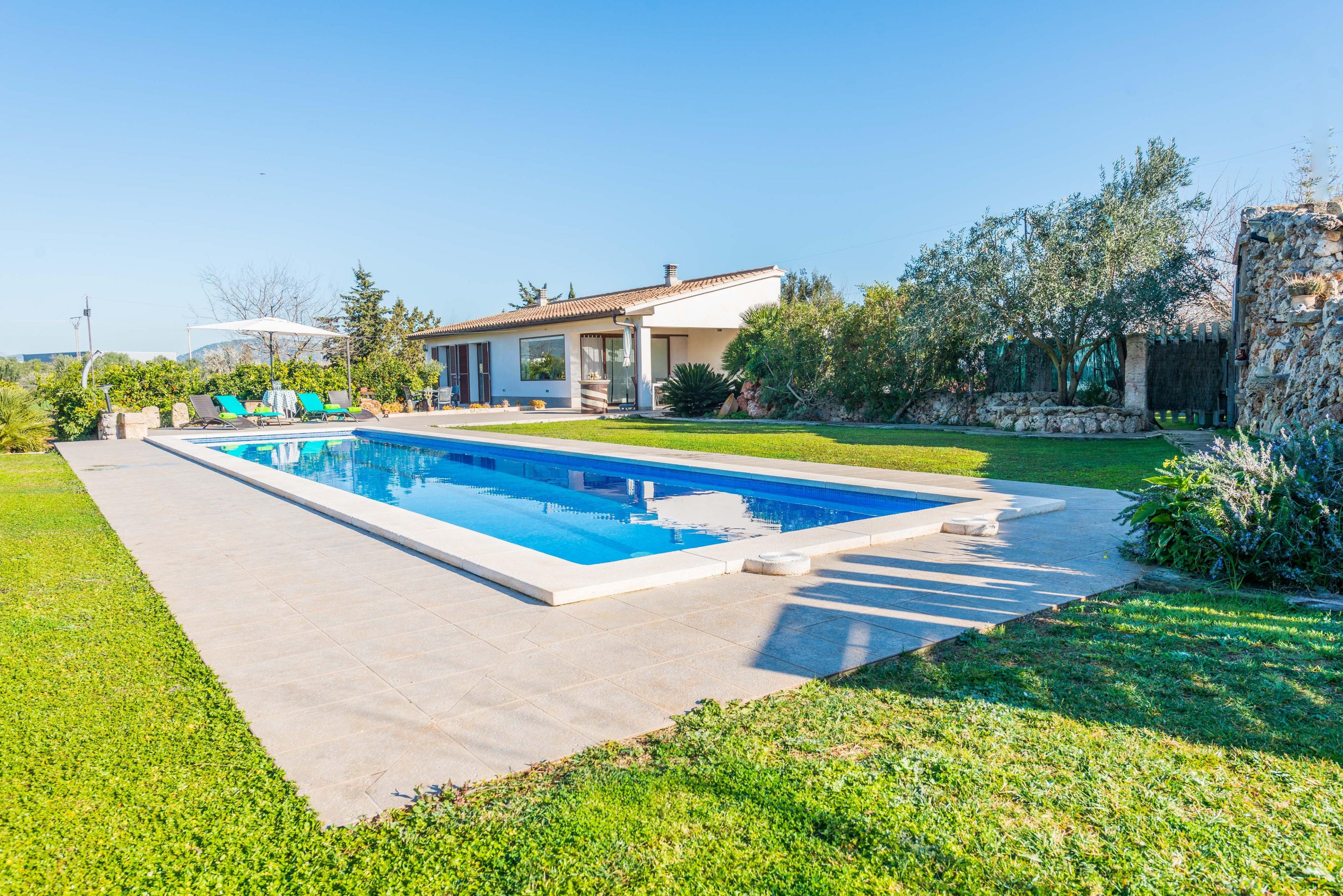 Property Image 2 - ES SERRAL - Villa with private pool in sa Pobla. Free WiFi
