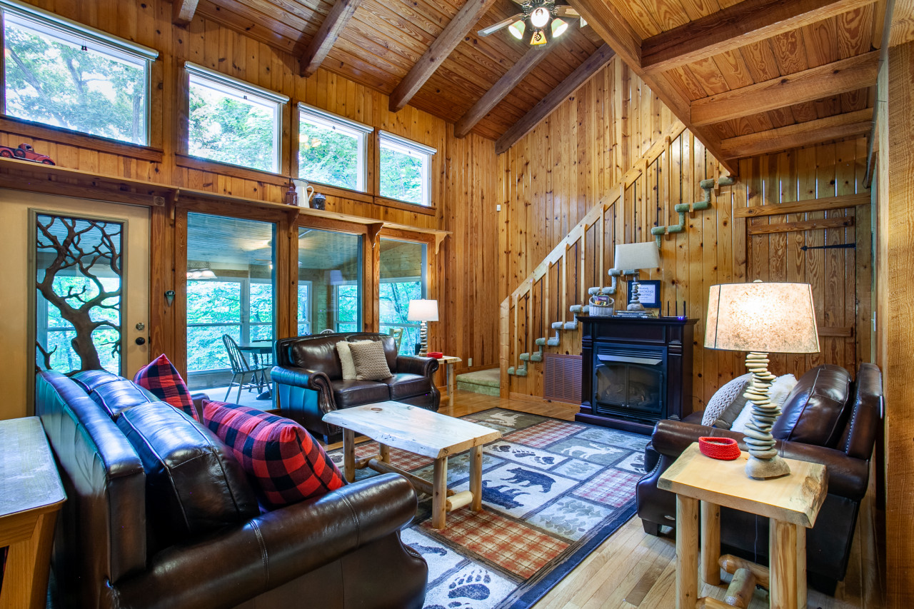 Property Image 2 - Quietside Cabin- Grill, Fire Pit, Fireplace!