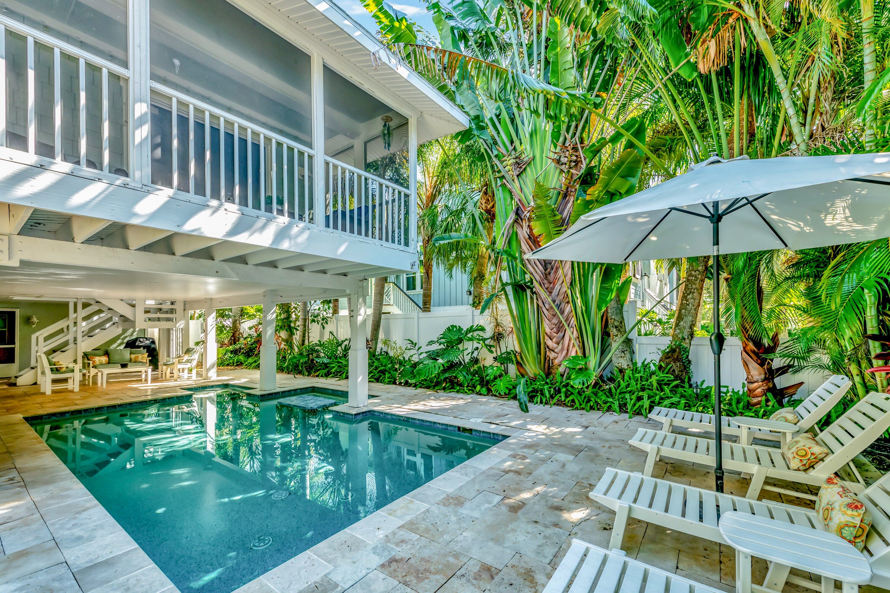 Property Image 1 - AMI Peppertree Paradise - Cozy Updated Home w/Heated Pool on North End of Island, 2 Houses to Beach!