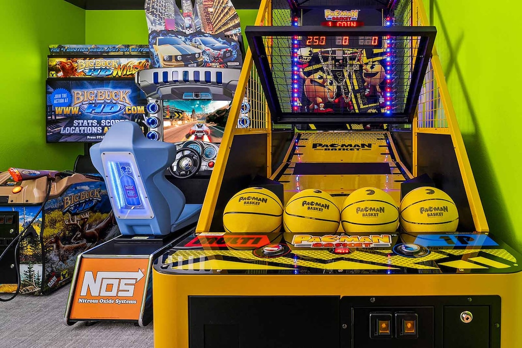 Game Room on Second Floor