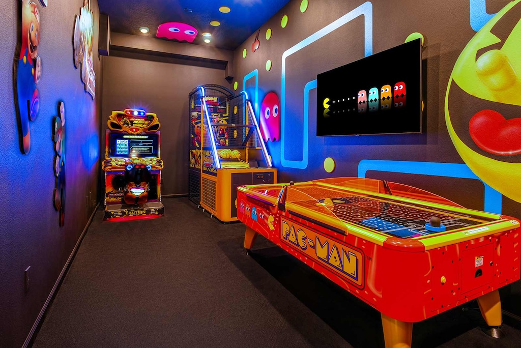 Arcade w/ Air Hockey + More