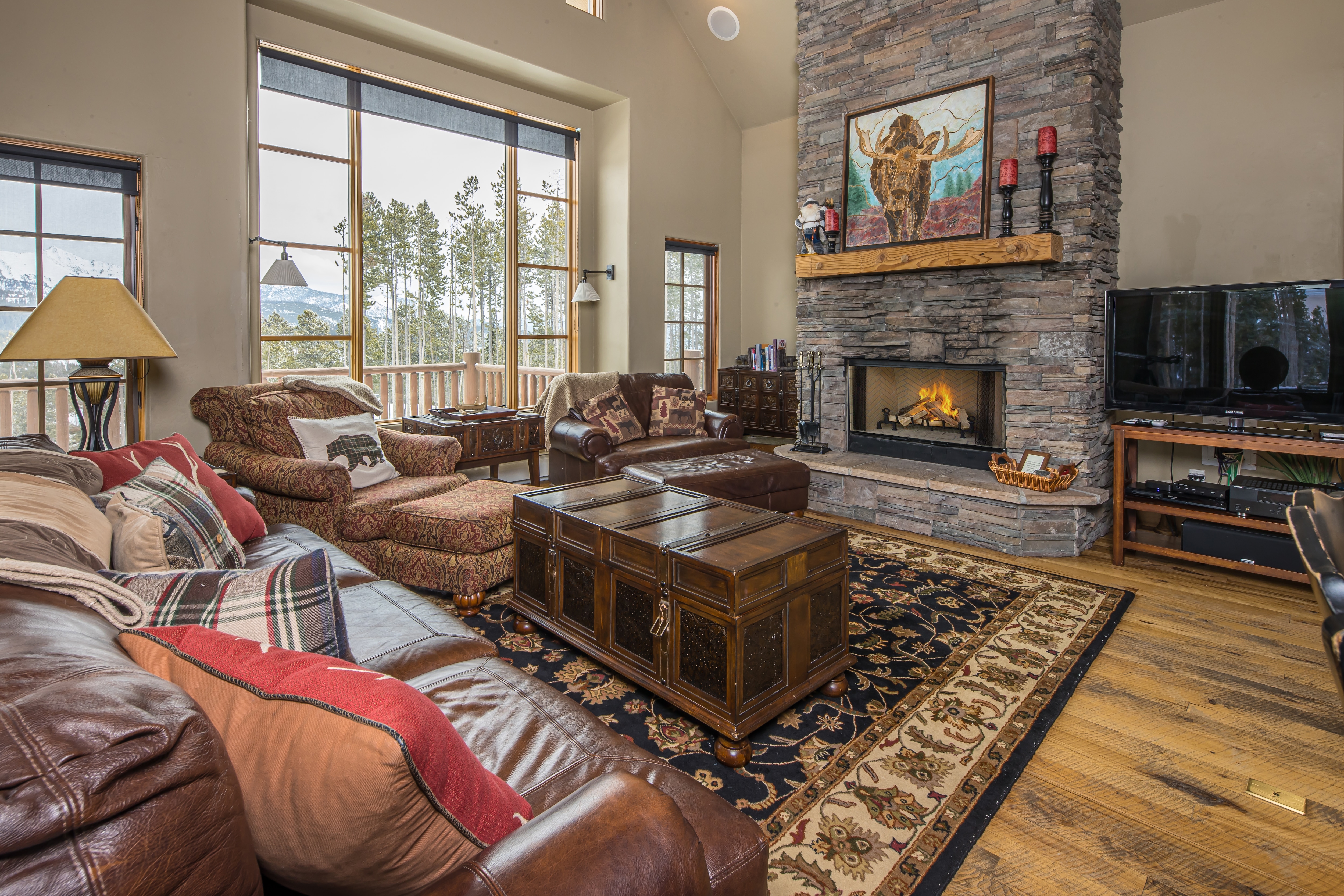 Kick back and relax in the comfy living room | Main Level