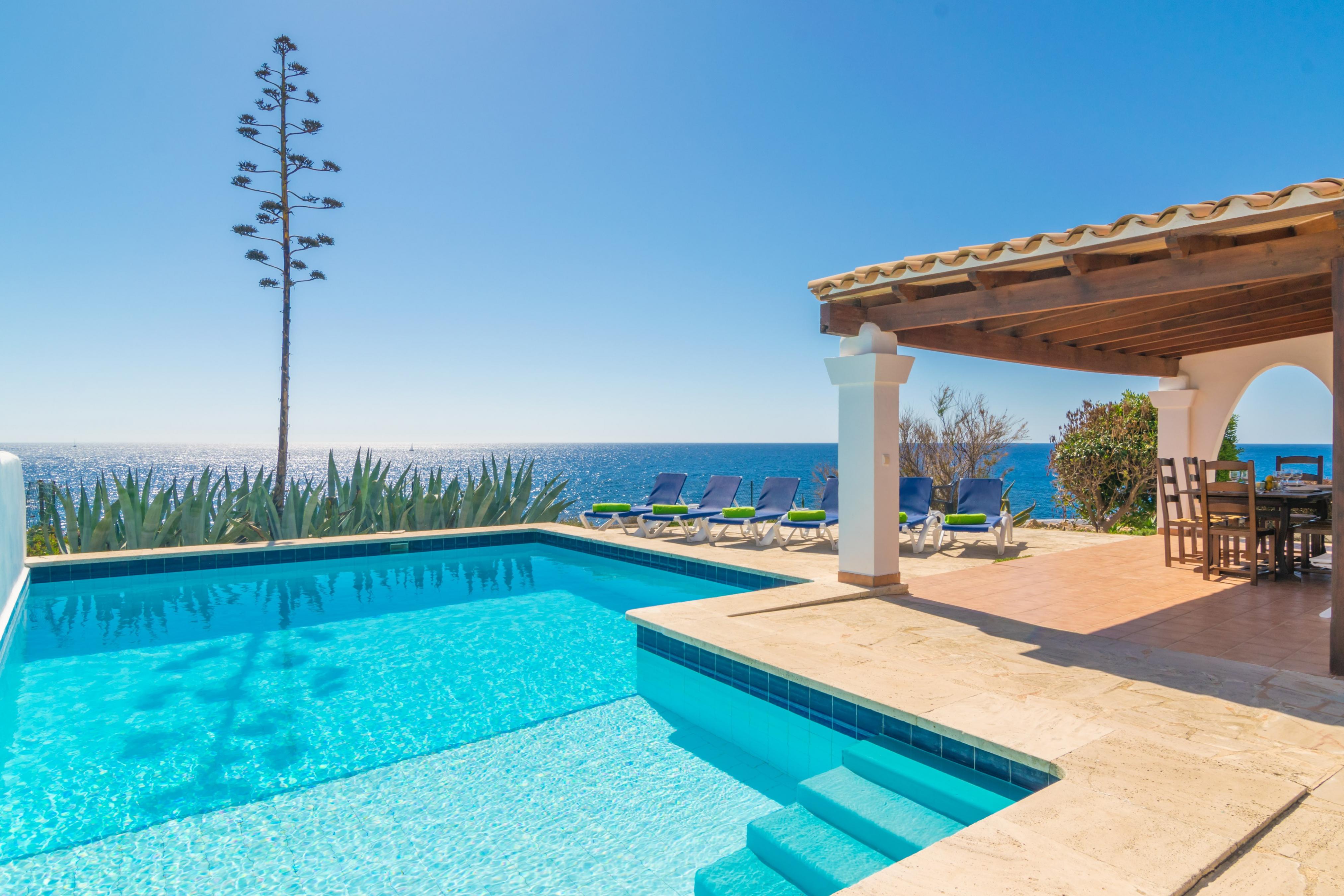 Property Image 1 - VILLA SOL NAIXENT - Villa with sea views in Cala Serena -  Felanitx   . Free WiFi