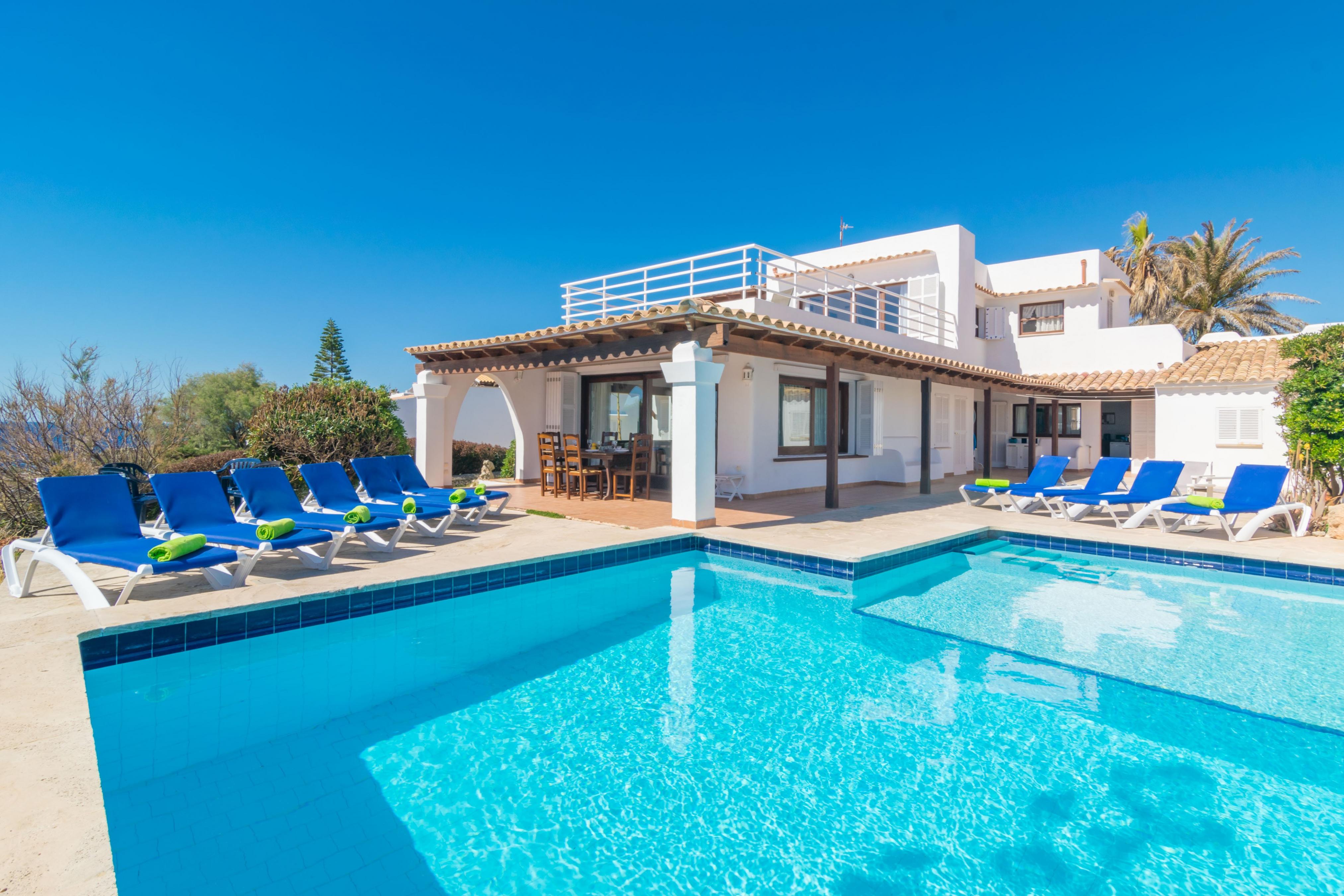 Property Image 2 - VILLA SOL NAIXENT - Villa with sea views in Cala Serena -  Felanitx   . Free WiFi