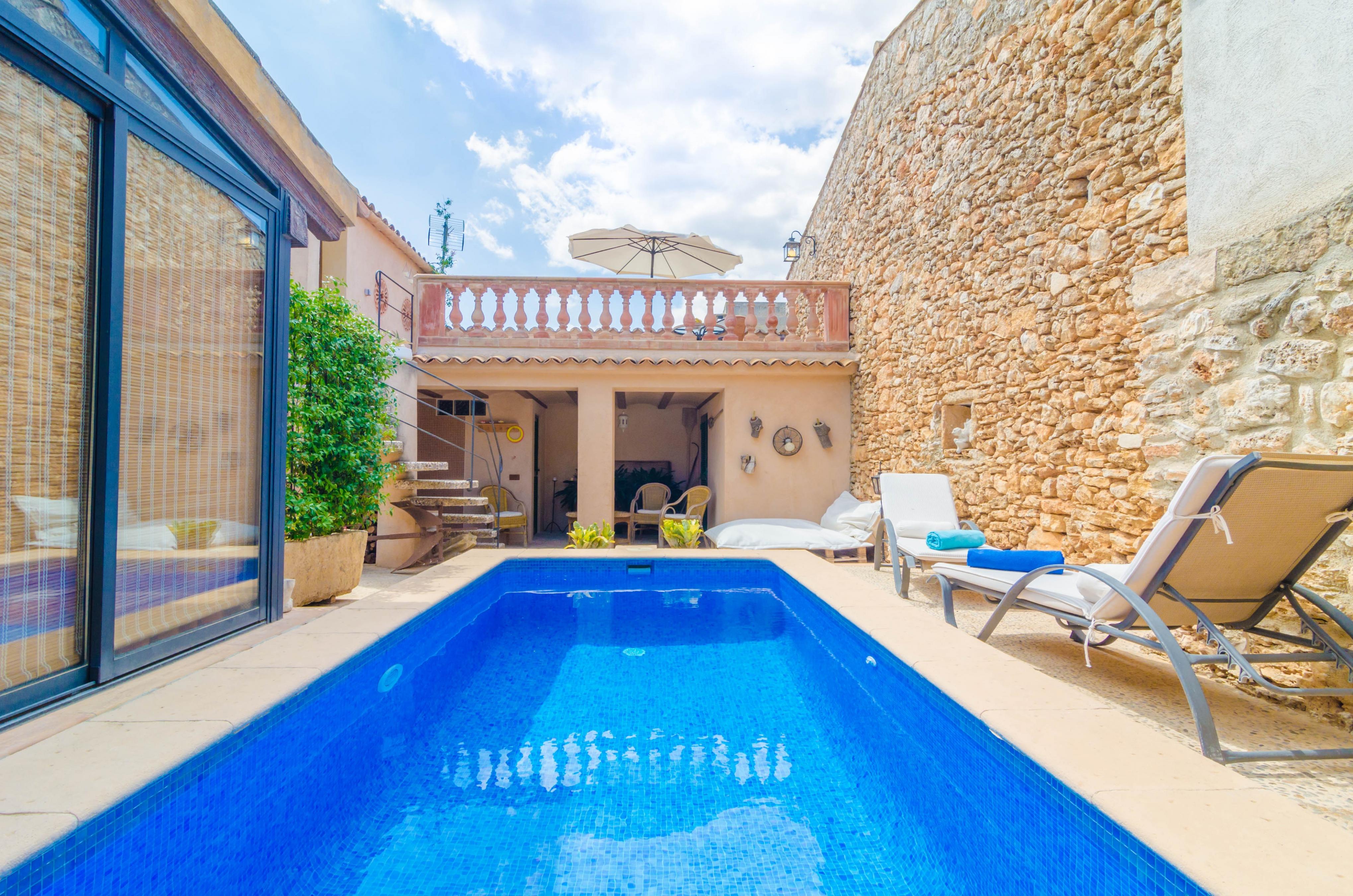 Property Image 1 - CA NA MISSA 10 - Great townhouse, with an additional apartment and private pool in Llubí. Free WiFi