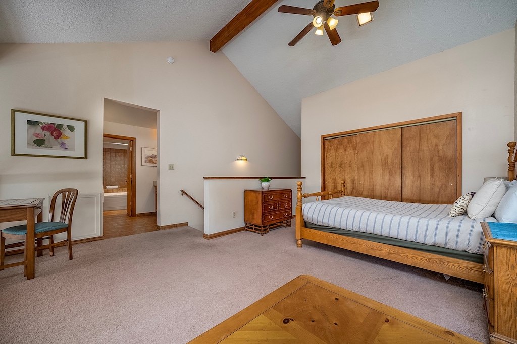 Enjoy the private oasis of the upper level