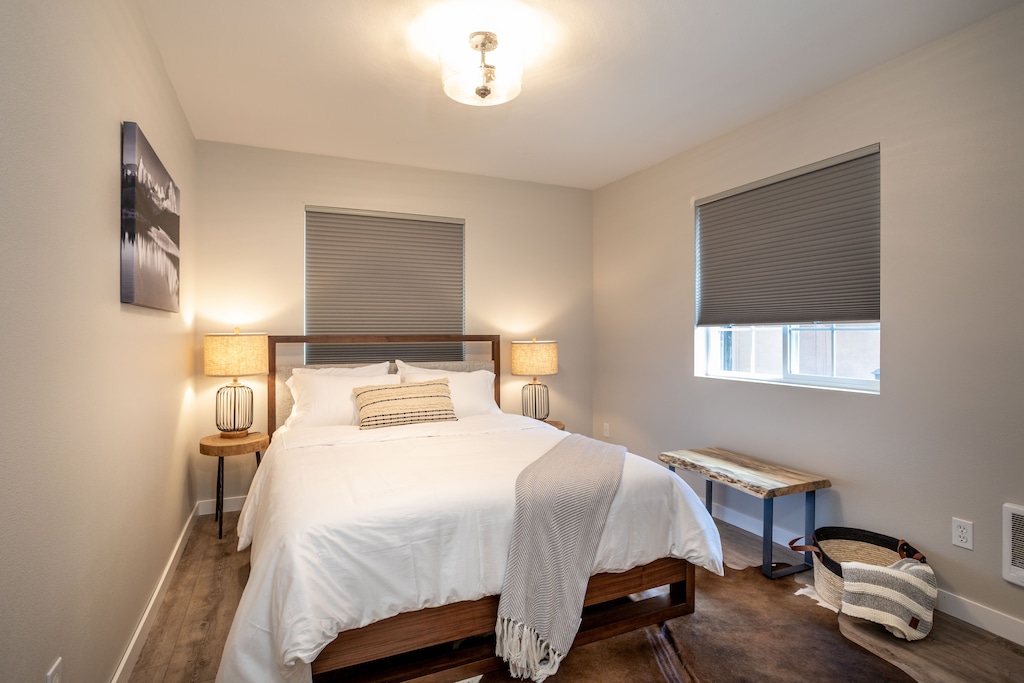 Sleep in | Queen Bed | Main Level