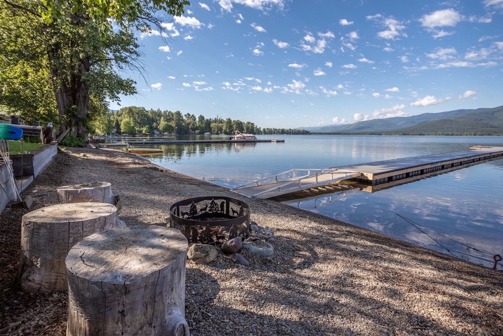Make s'mores by the lake | Exterior