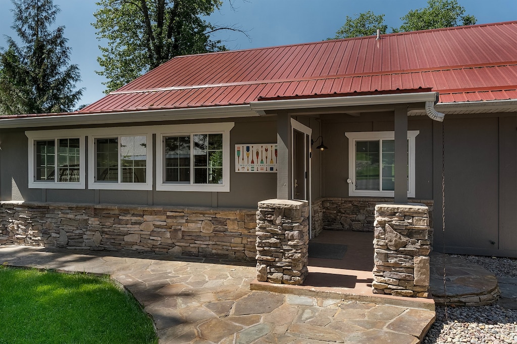 Front walk way and patio | Exterior