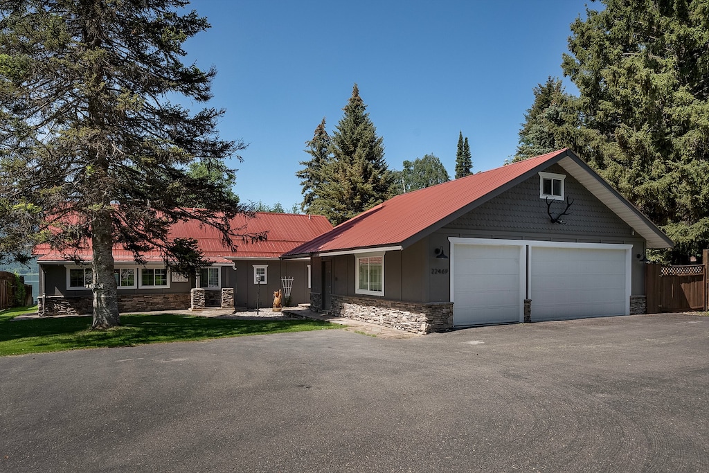 Front of the house and driveway | Exterior