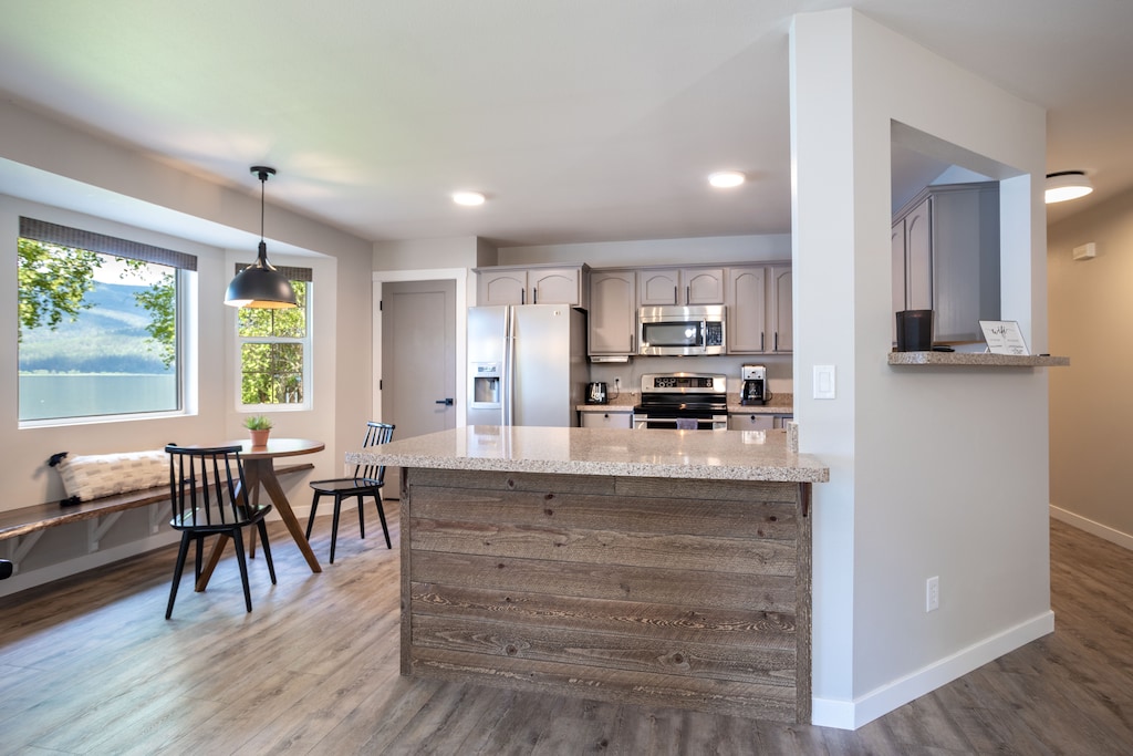 The views from the kitchen are beautiful | Main Level