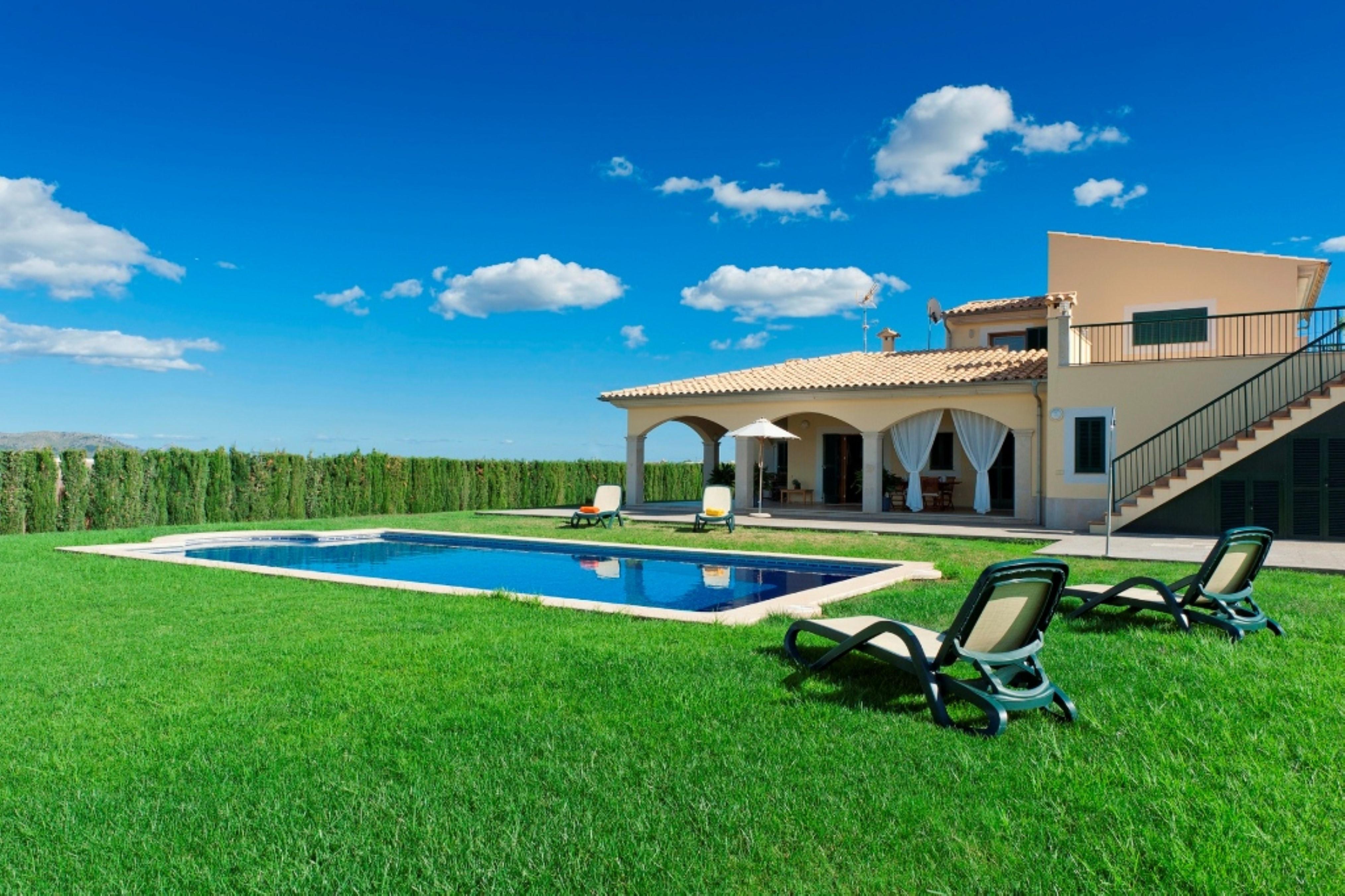 Property Image 2 - ES MUSSOL - Villa with private pool in SA POBLA. Free WiFi