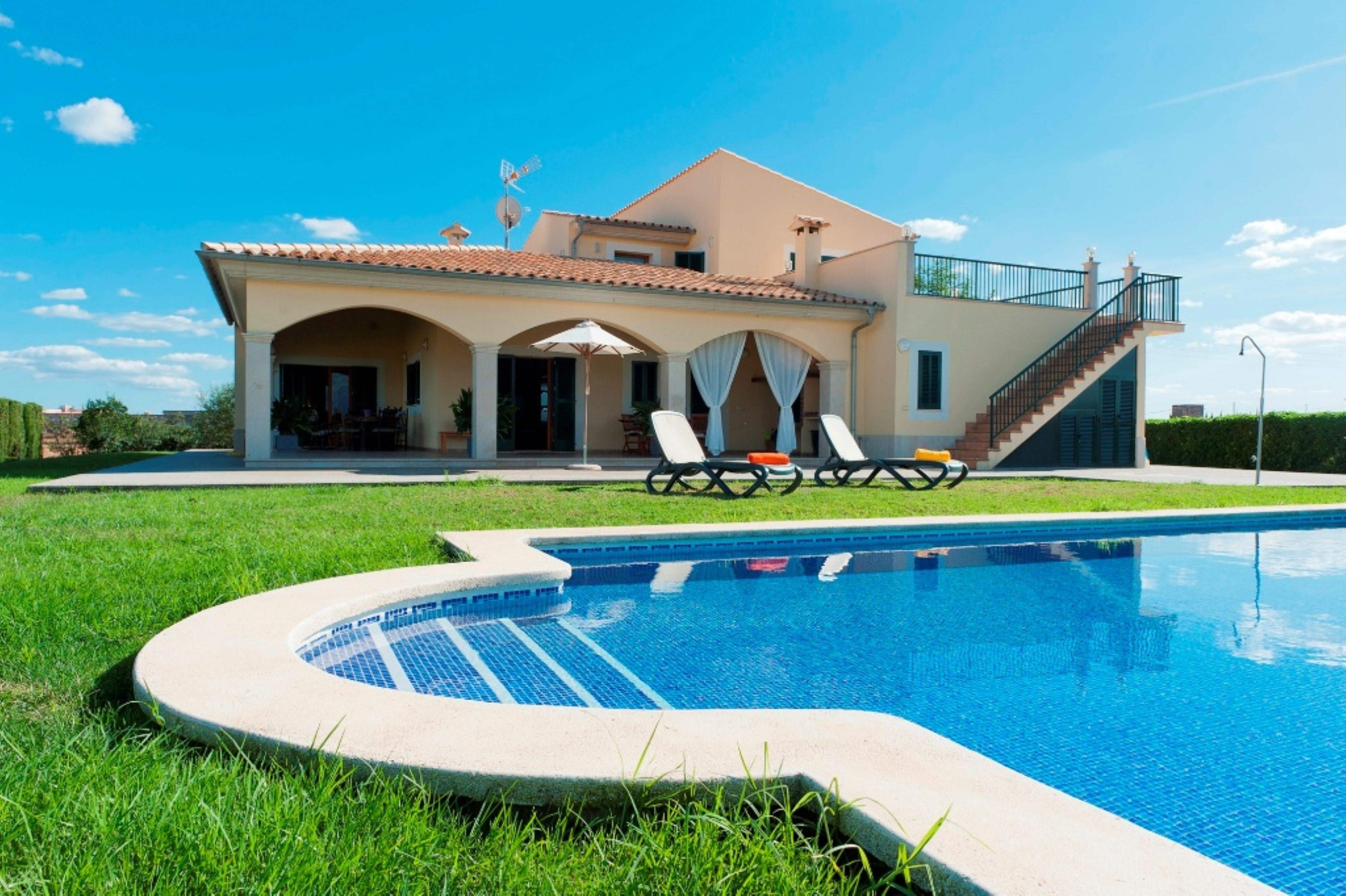 Property Image 1 - ES MUSSOL - Villa with private pool in SA POBLA. Free WiFi