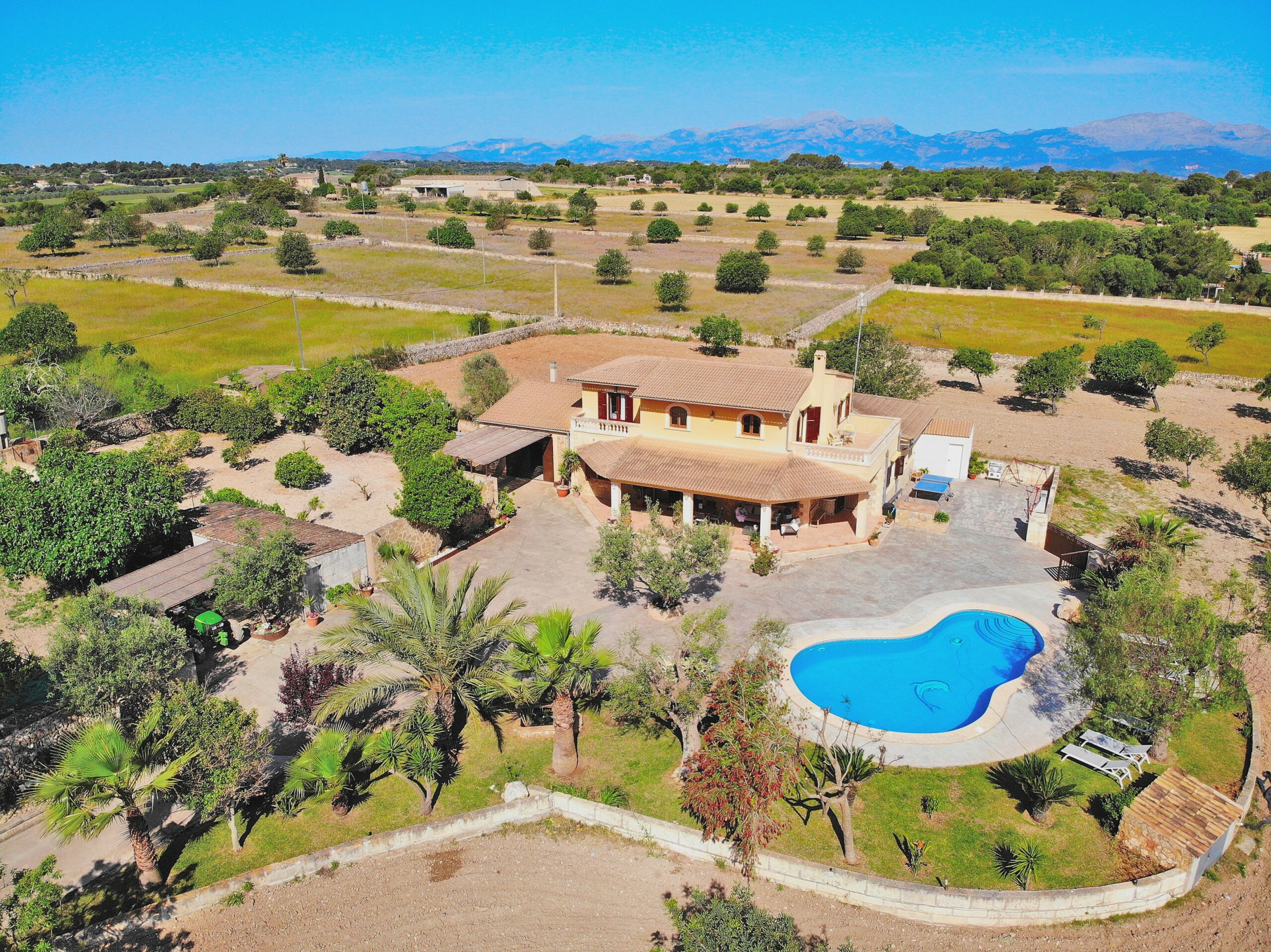 Holiday finca, Majorca, swimming pool, garden