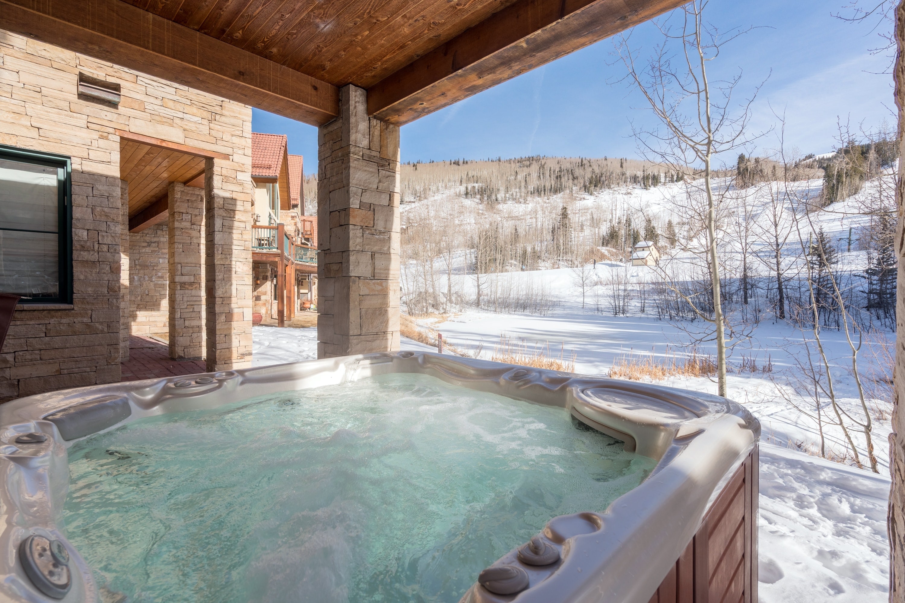 The hot tub awaits!