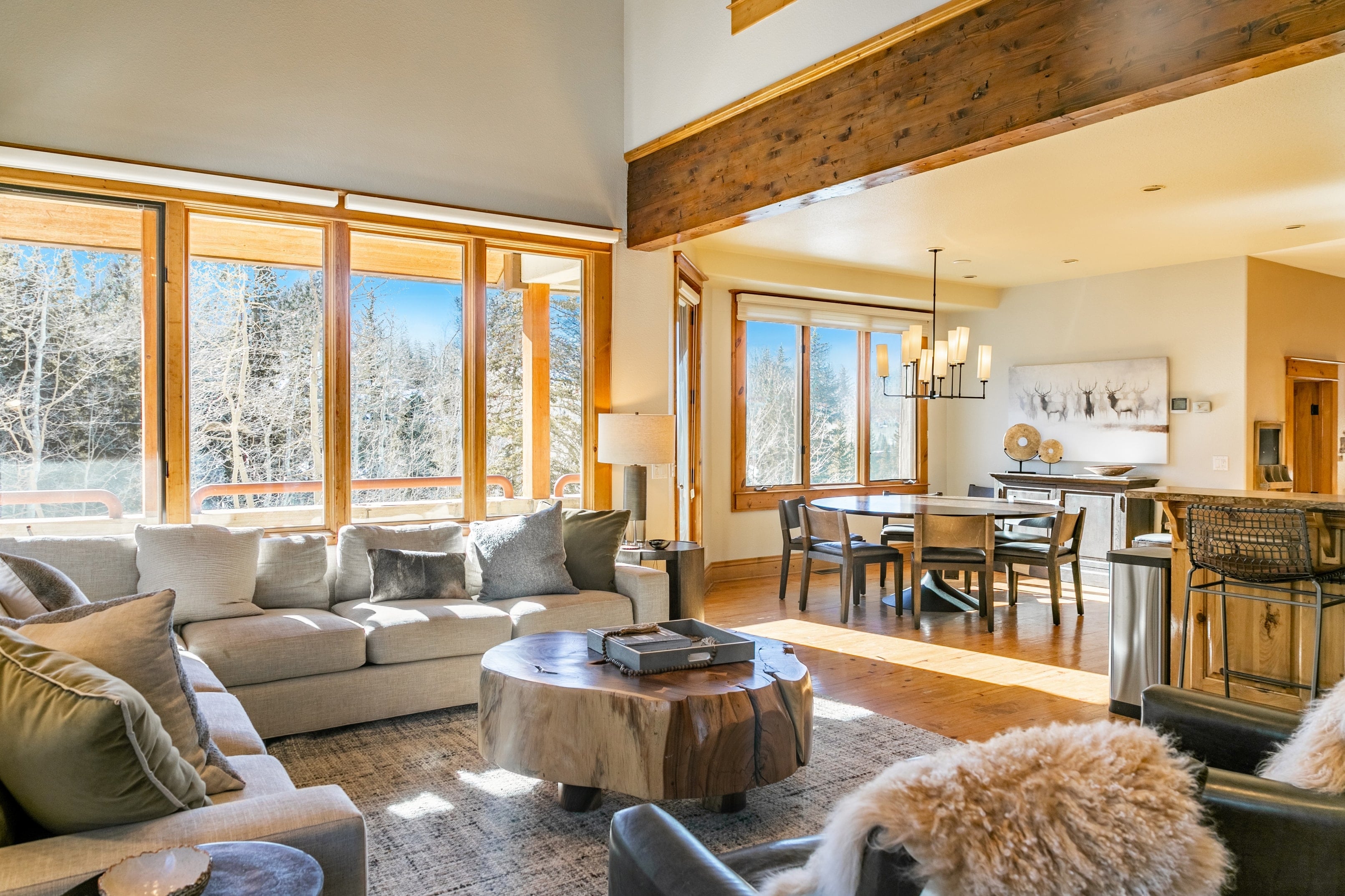 Open floor plan with a ton of natural light.