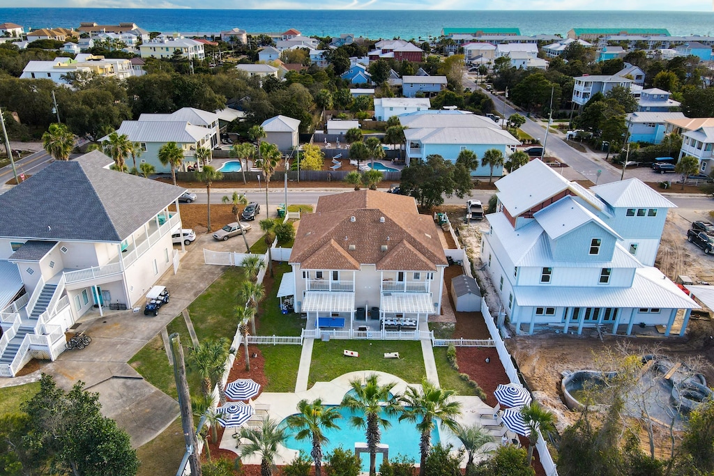 Just a short walk to the beach!