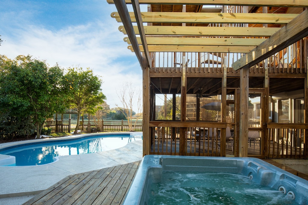 Hot tub's ready!