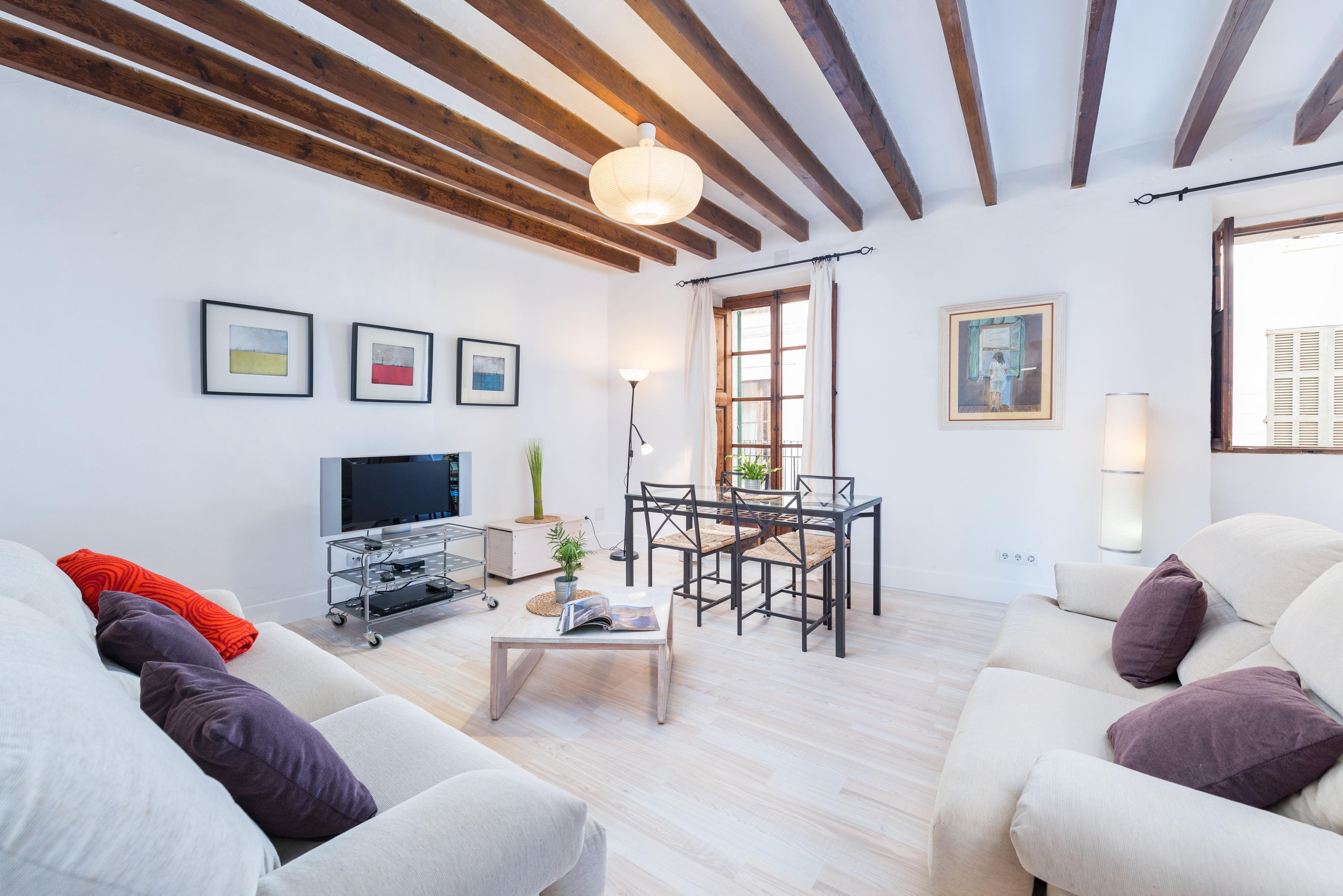Property Image 2 - CASA MERCAT - Apartment for couples in Pollença. Free WiFi