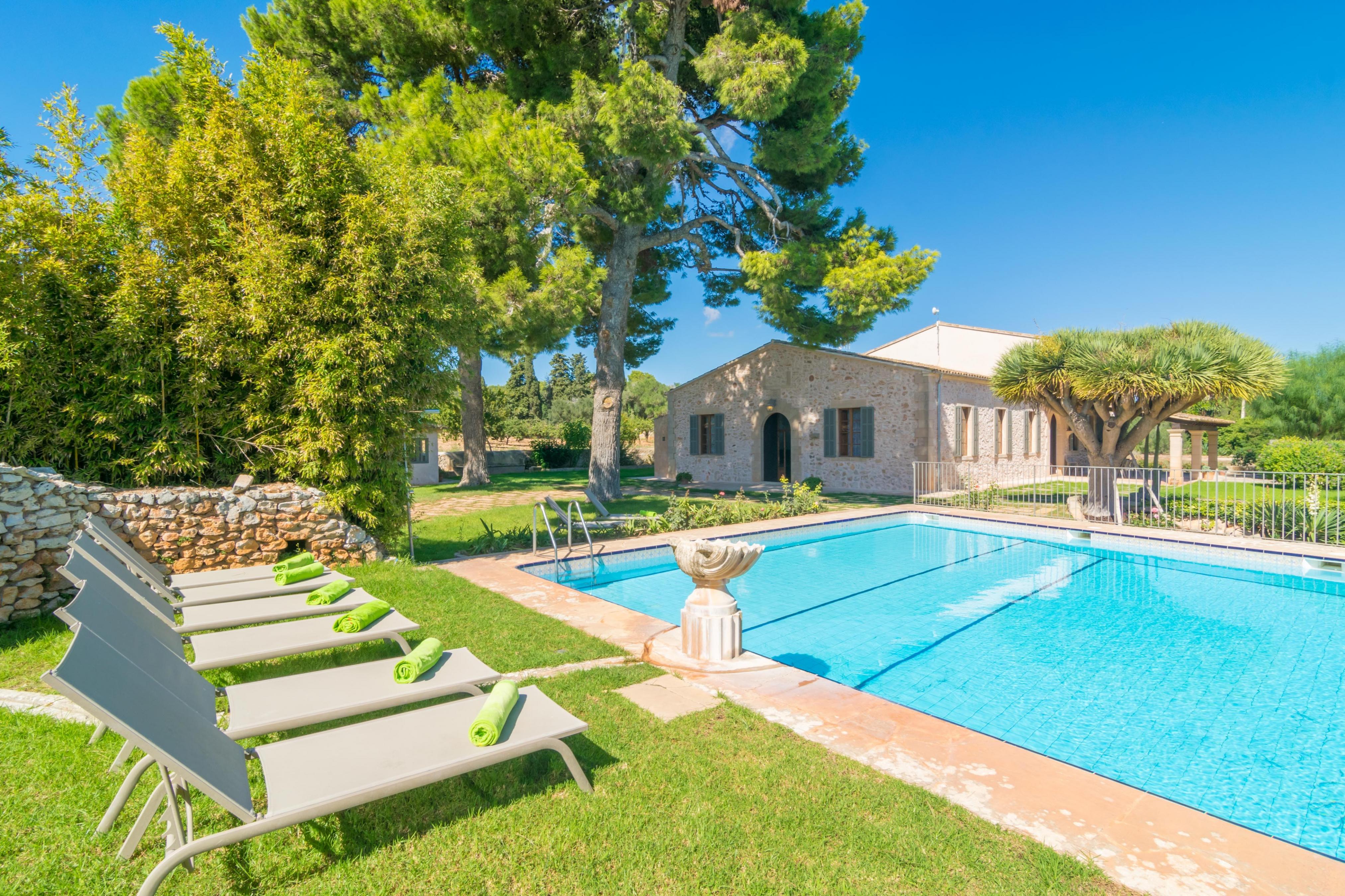 Property Image 2 - CAN CIREROL - Villa with private pool in Porto Colom- Felanitx. Free WiFi.