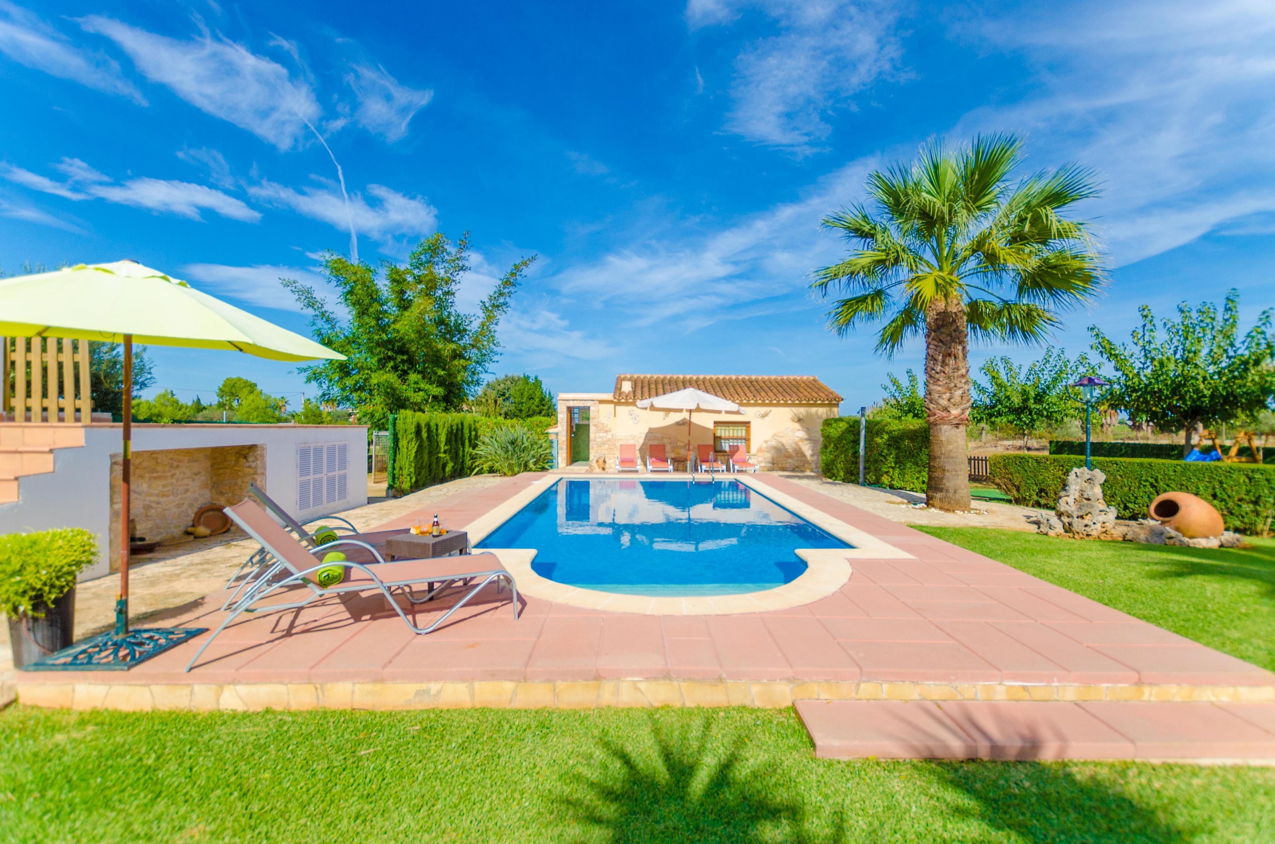 Property Image 2 - SANTA EULALIA PETIT - Villa with private pool in Santa Margarita. Free WiFi