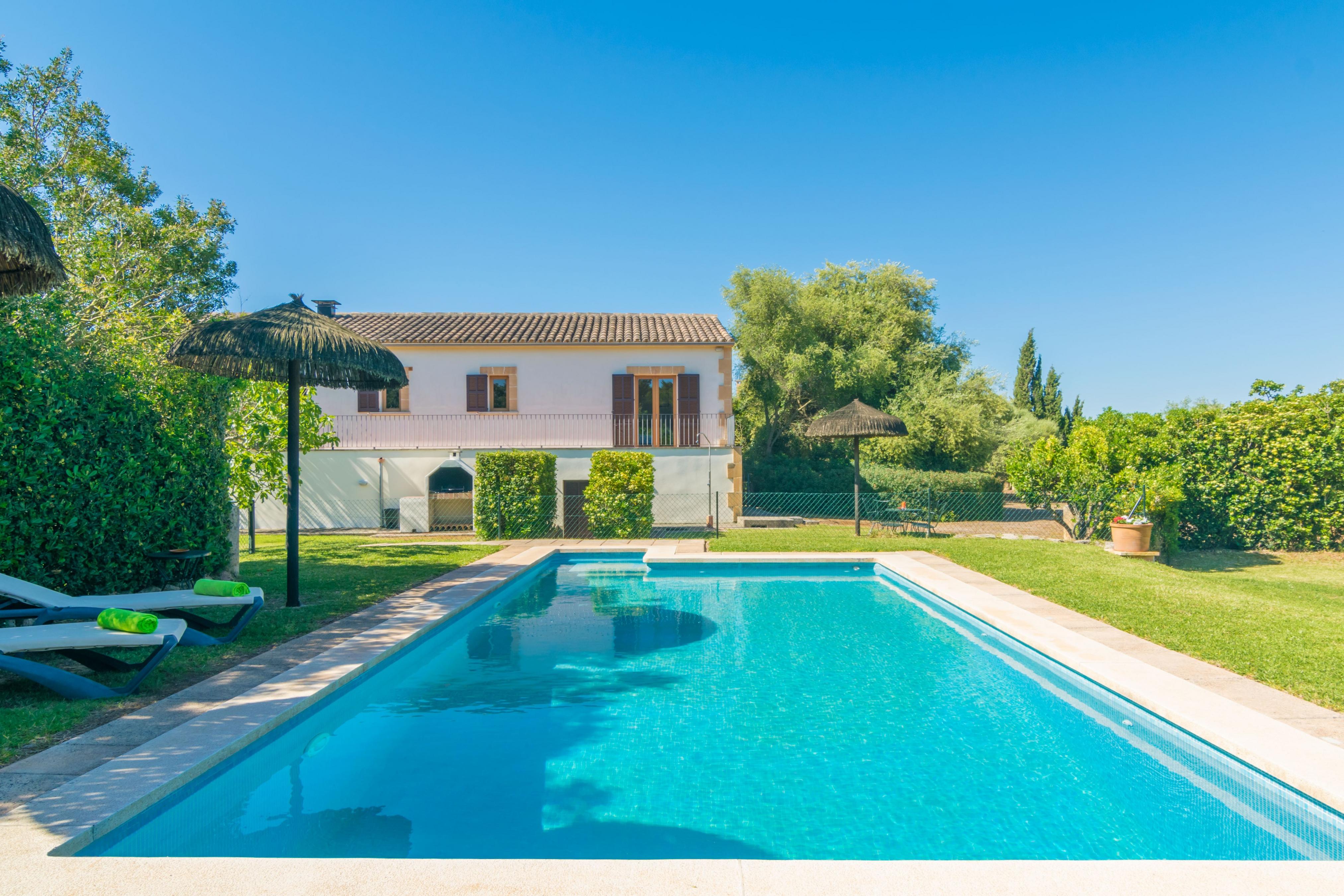 Property Image 1 - CAN MOSTATXET - Lovely country house with private pool 1.6 km from the beach. Free WiFi