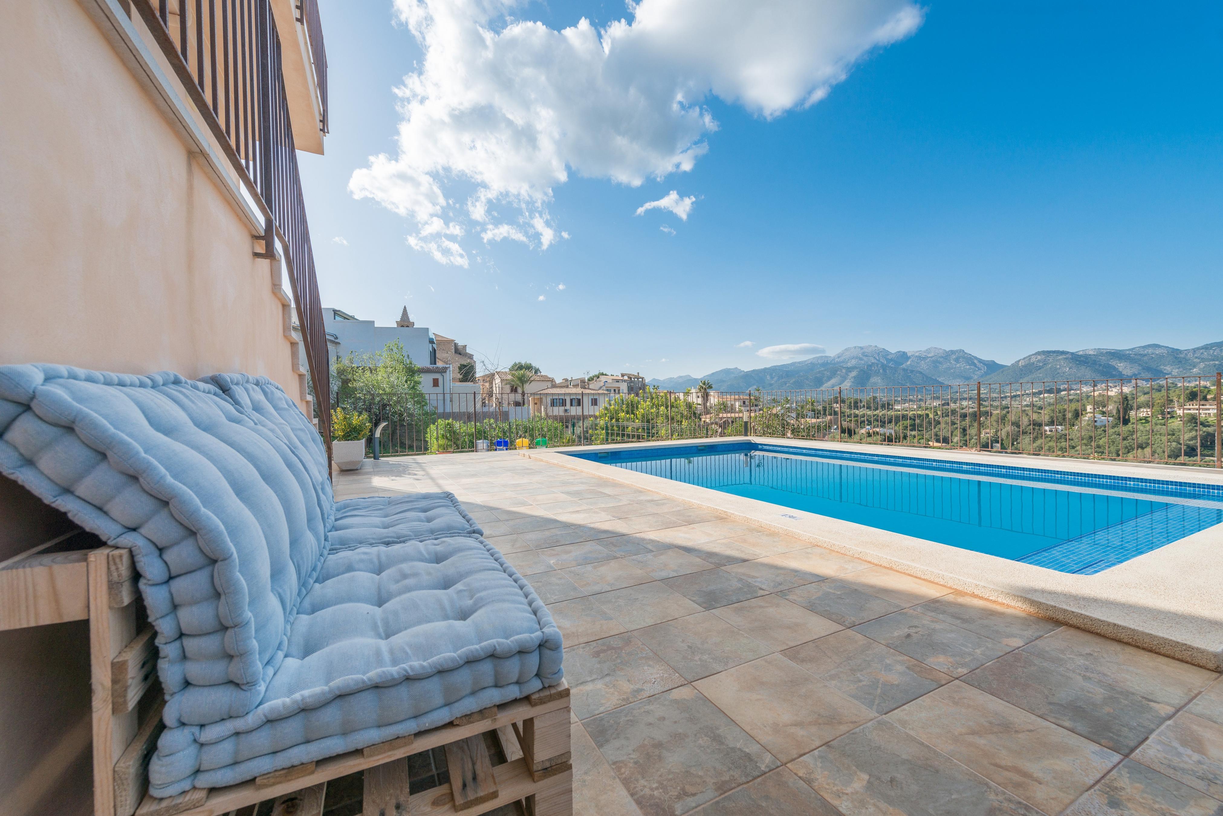 Property Image 2 - CAN JAUME FUSTER - Great house with breath-taking views and private pool Free WiFi
