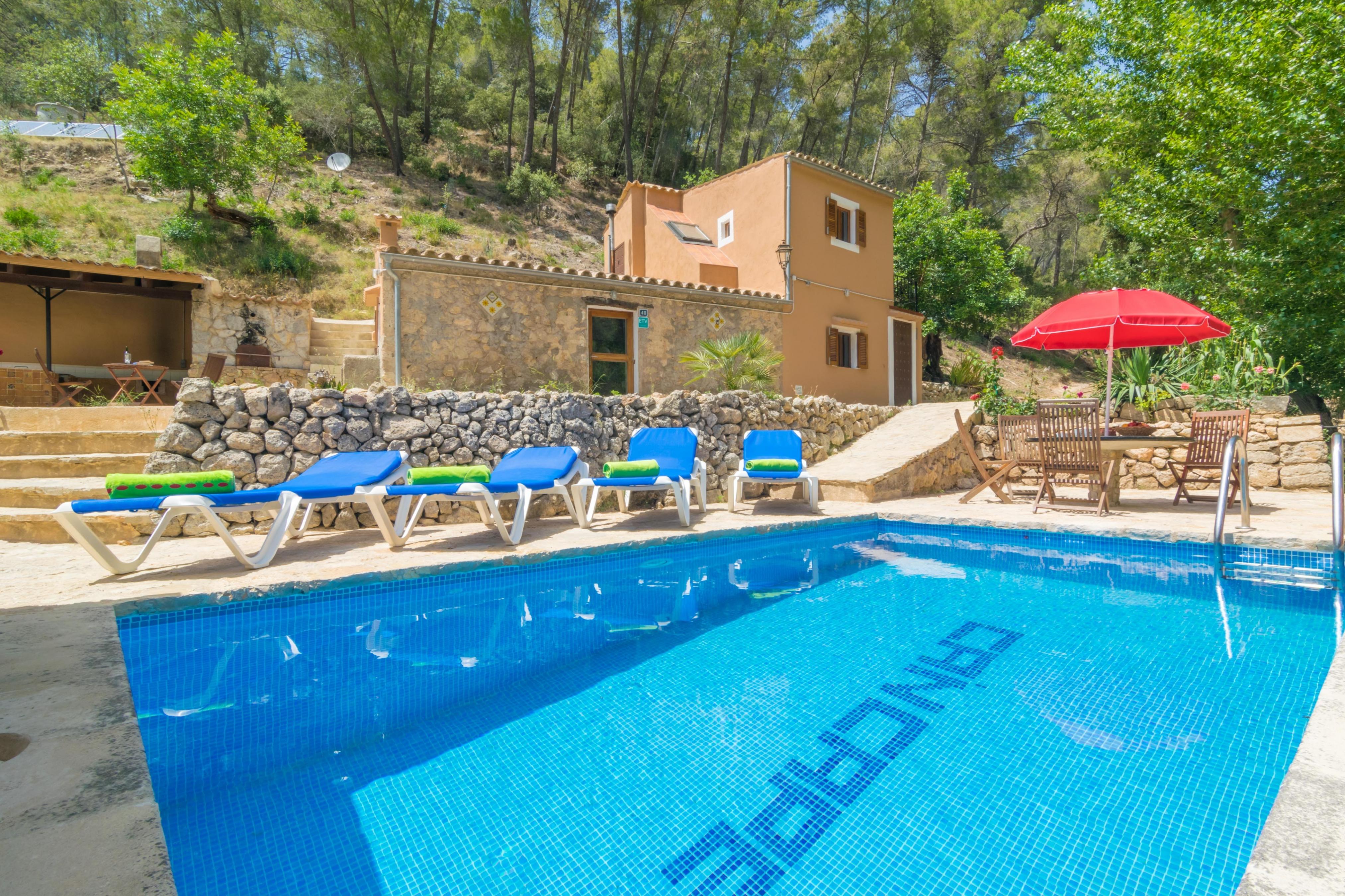 Property Image 1 - CAN CAPET - Villa with private pool in Andratx. Free WiFi