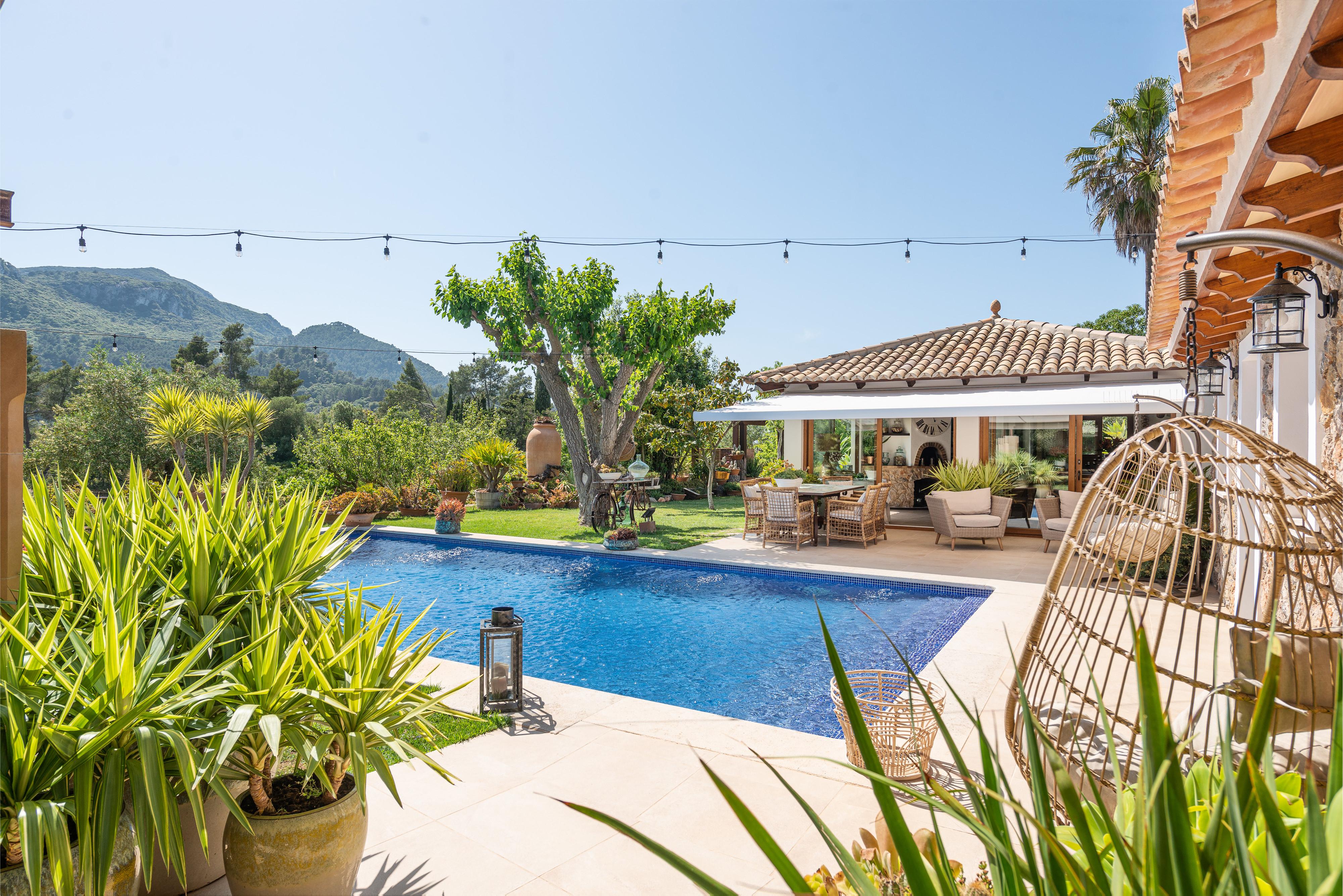 Property Image 1 - CAN SION - Villa with private pool in Esporlas. Free WiFi