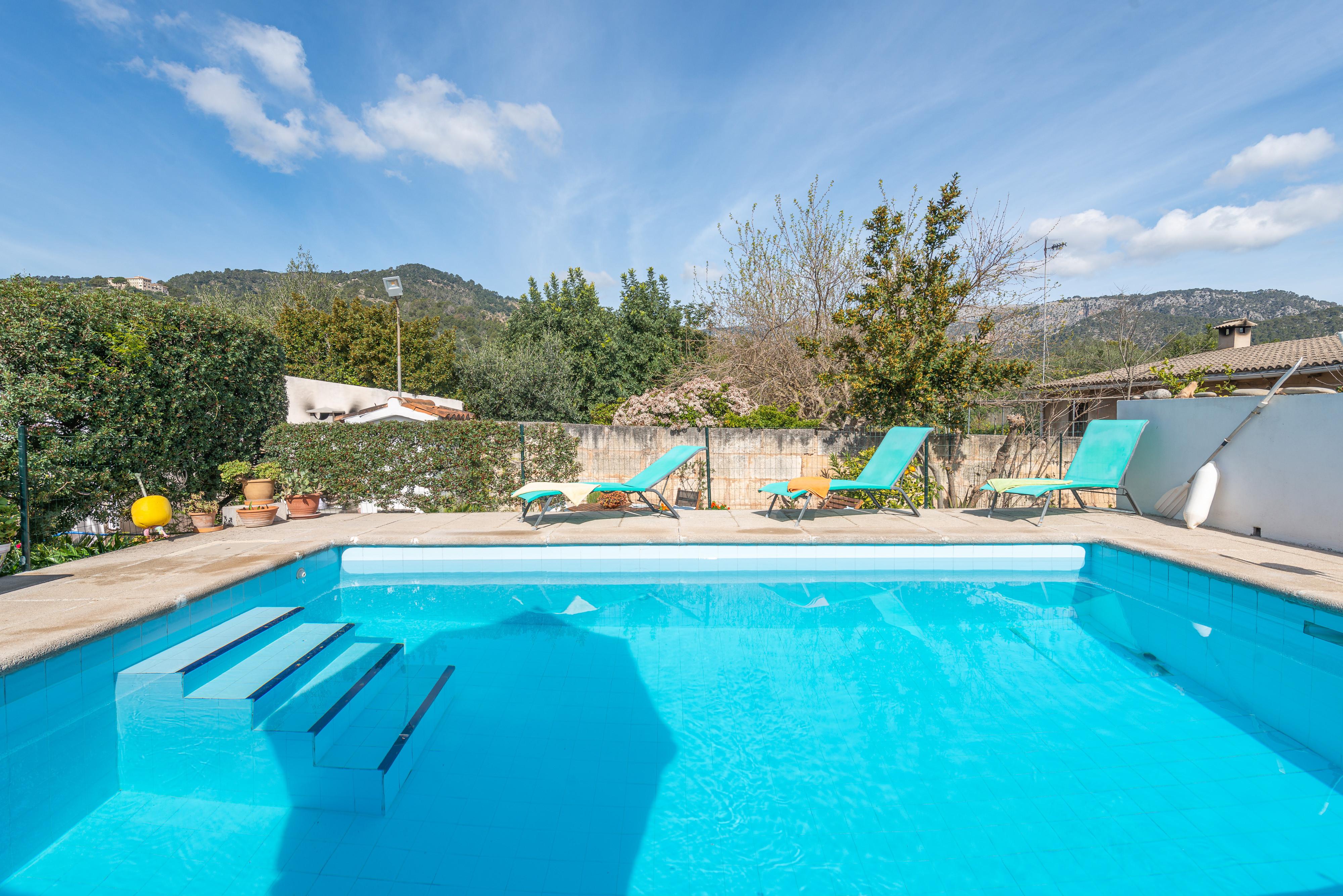Property Image 2 - CONSTRUCCIONES BALAGUER - Villa with private pool in Mancor de la Vall. Free WiFi