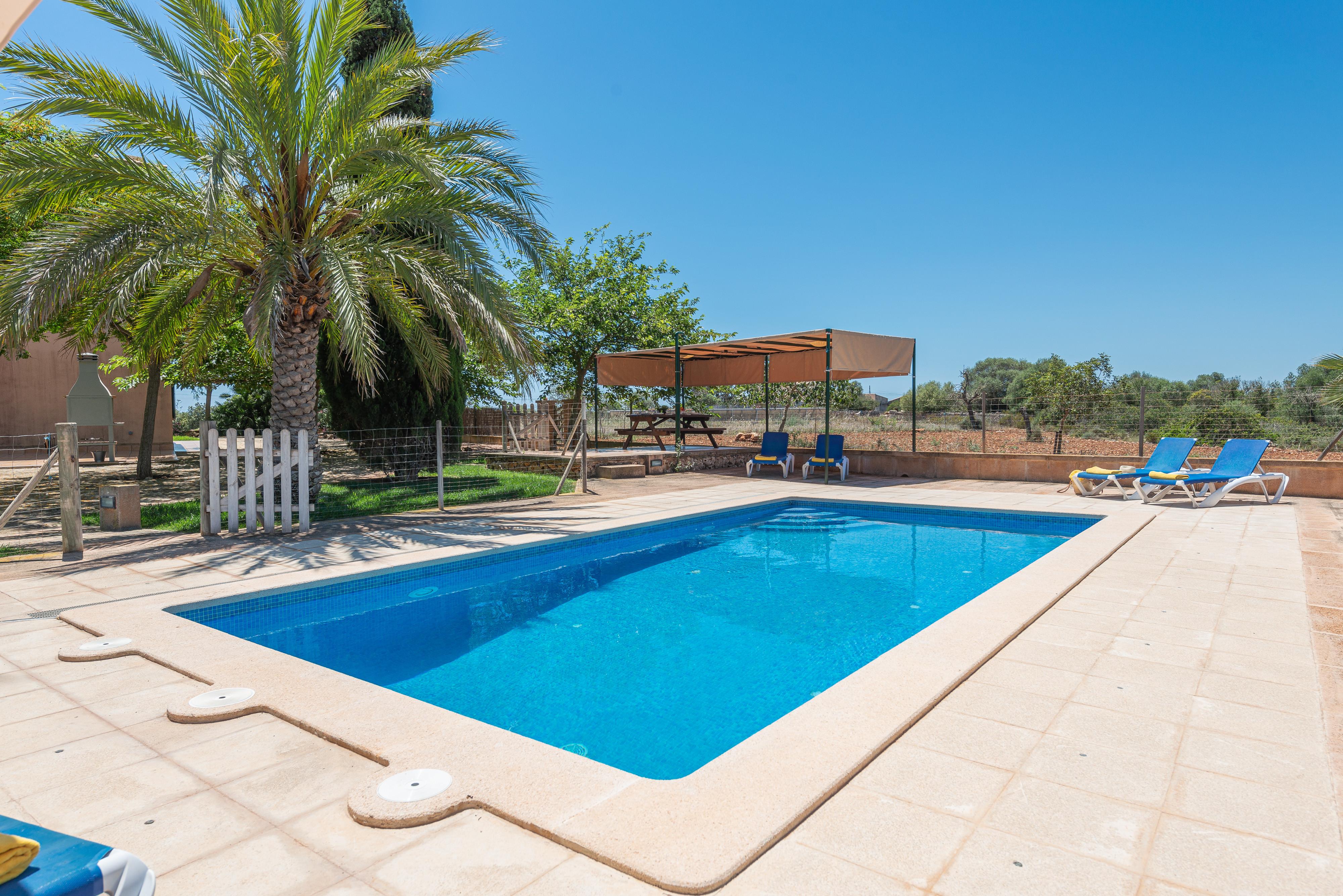 Property Image 1 - CAN PINTAT - Great country house with private pool very close to the beach. Free WIFI.