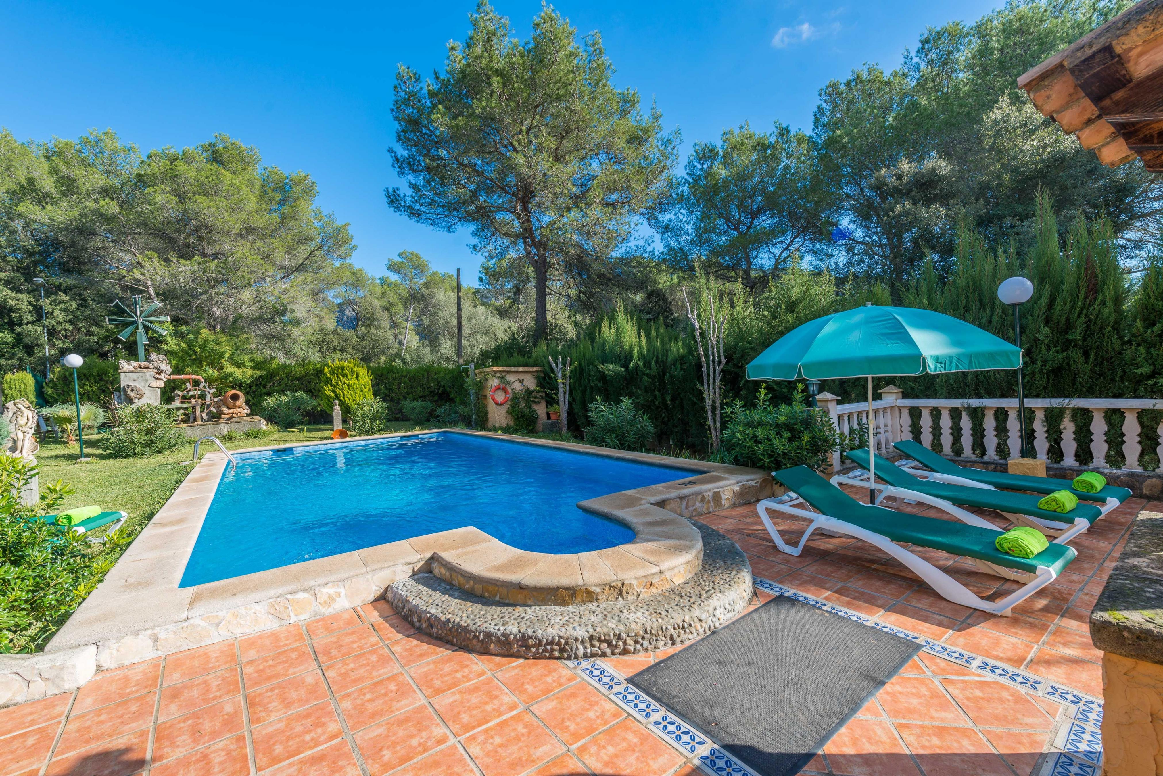 Property Image 1 - ELS PINS - Villa with private pool in Crestatx . Free WiFi
