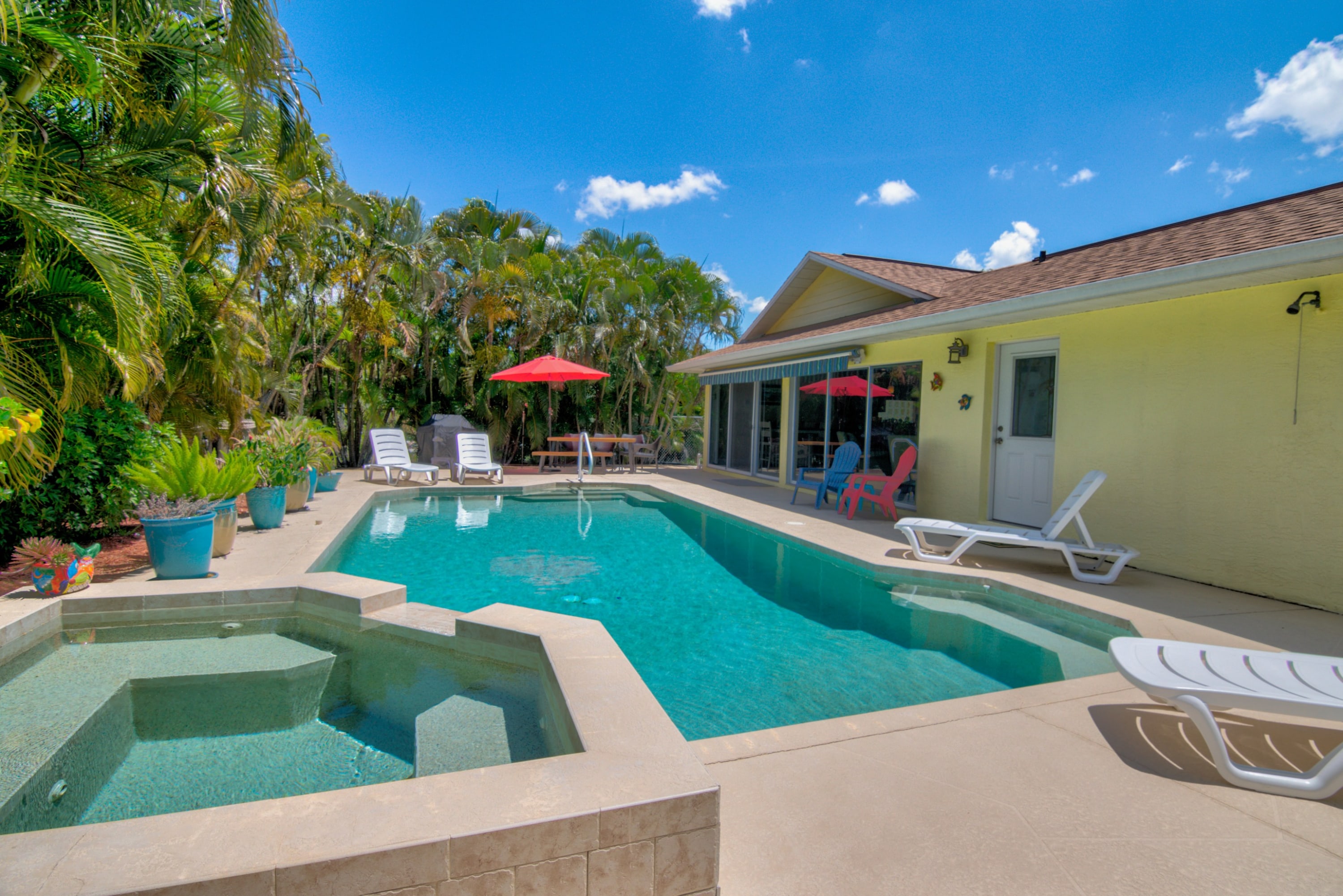 Property Image 1 - Heated Pool & Spa Home on a Gulf Access Canal!